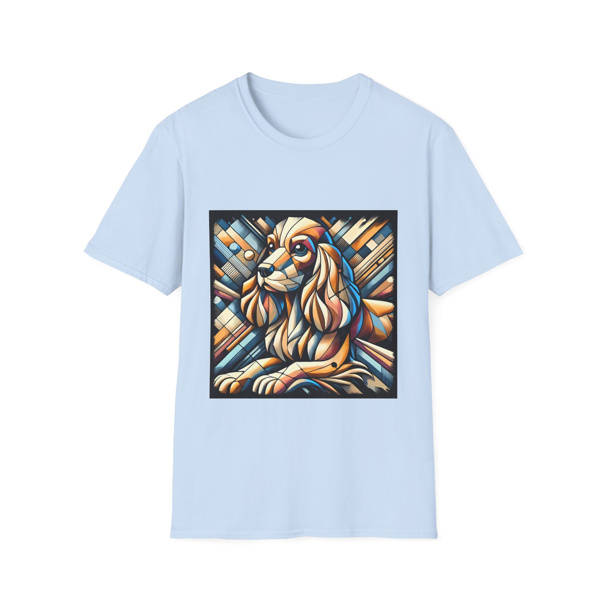 Cocker Spaniel Bold Geometric | Unisex Dog T-Shirt