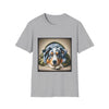 Australian Shepherd Camo Muse | Unisex Dog T-Shirt