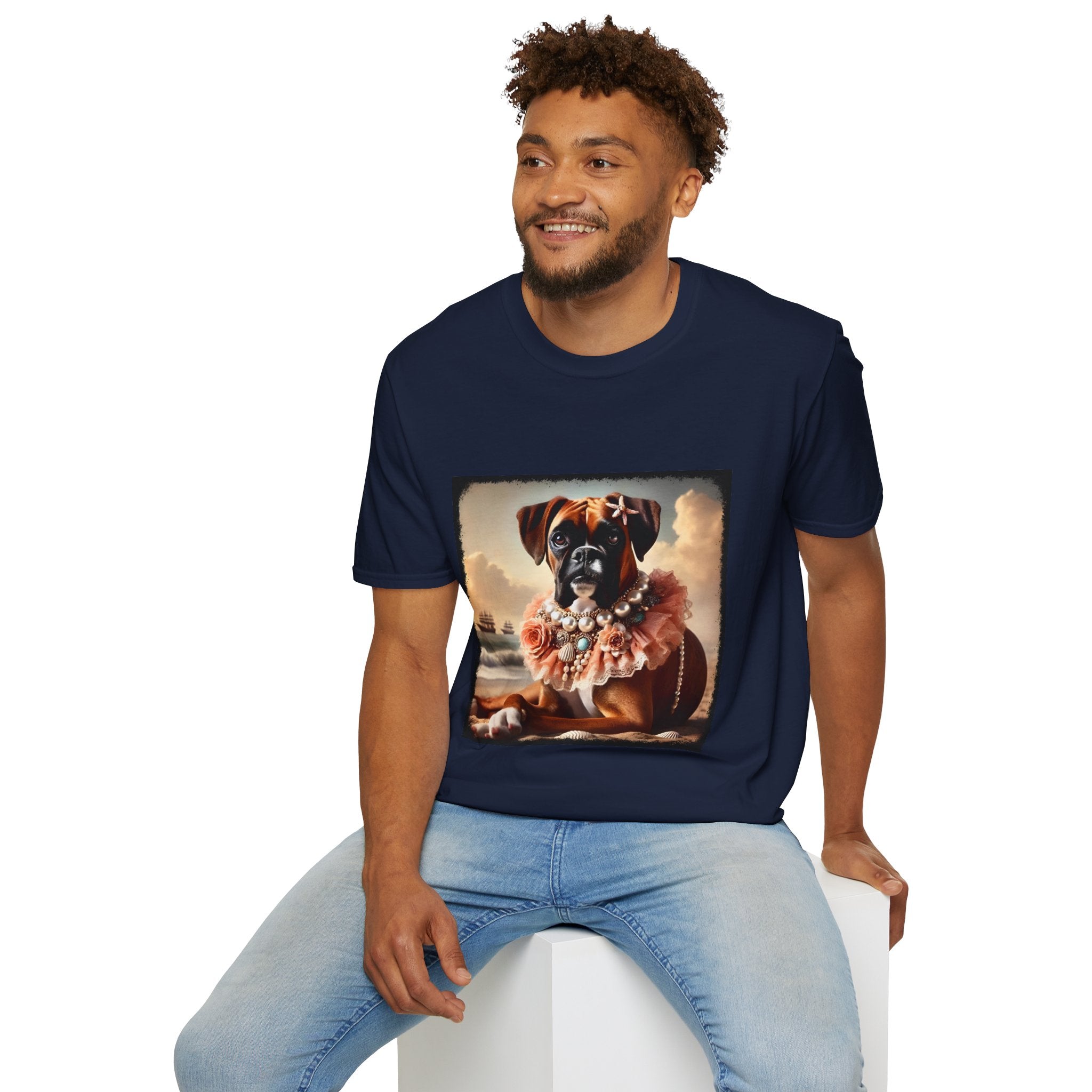 Boxer Beach Dreamer | Unisex Dog T-Shirt