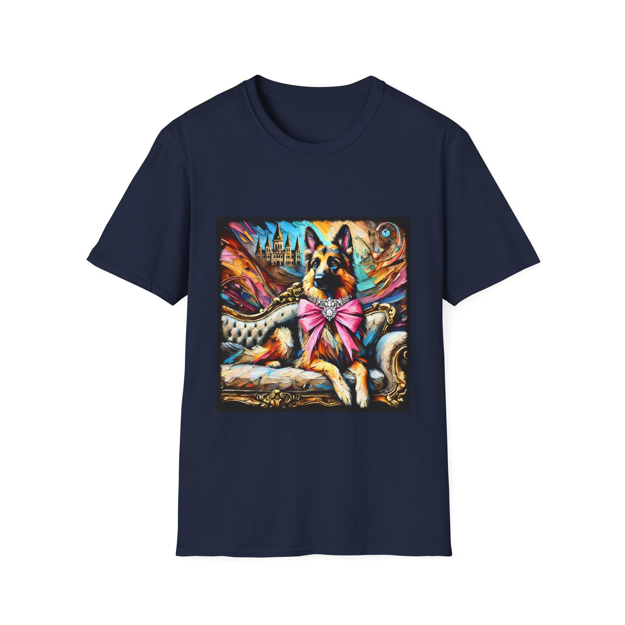 German Shepherd Diamond Princess Classic II | Unisex Dog T-Shirt