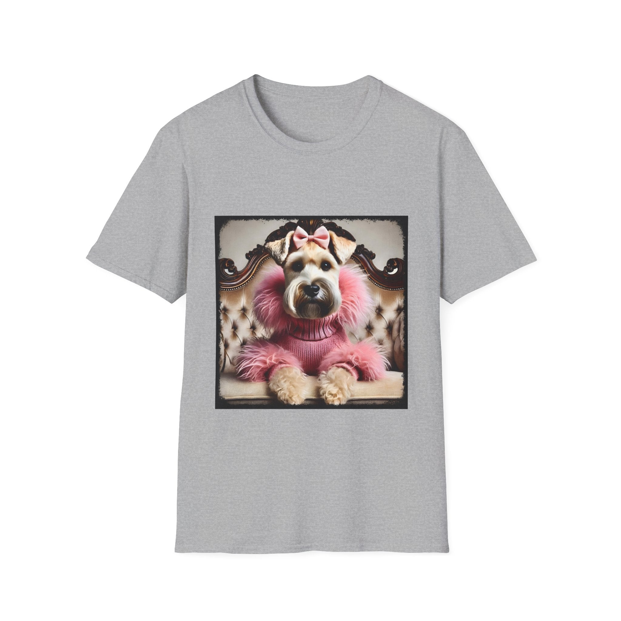 Wheaten Terrier Pink Diva | Unisex Dog T-Shirt