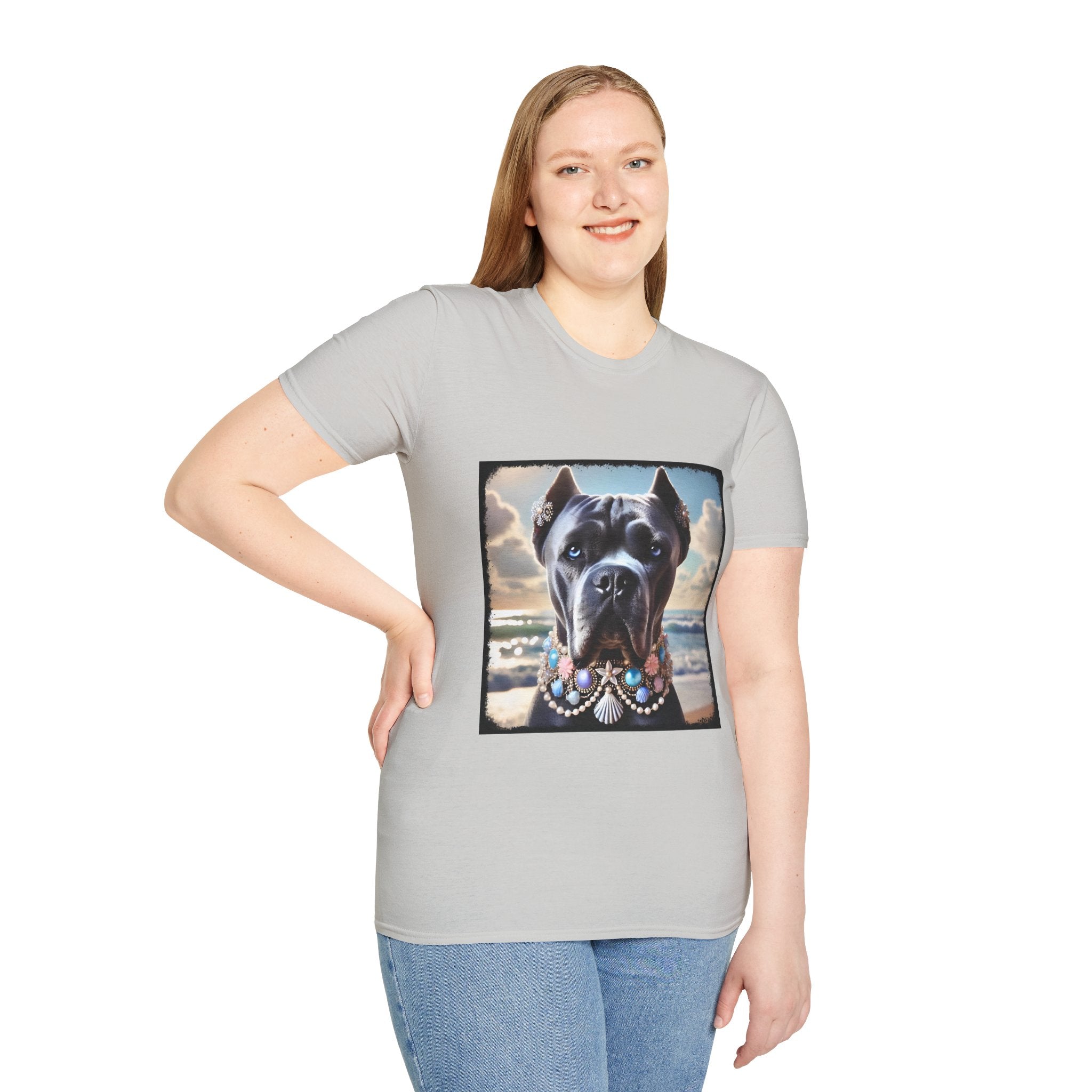 Cane Corso Beach Babe | Unisex Dog T-Shirt