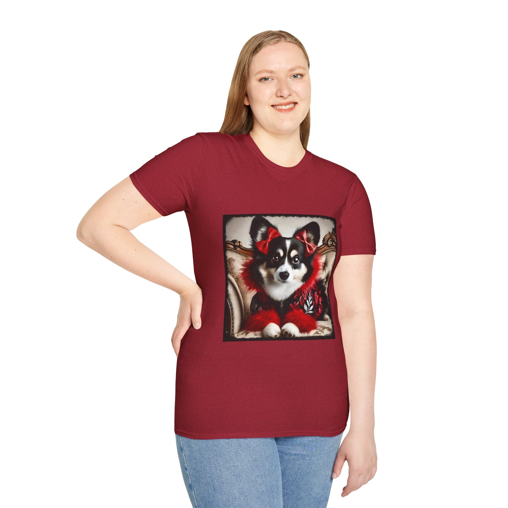 Pembroke Welsh Corgi Fancy Fluff | Unisex Dog T-Shirt