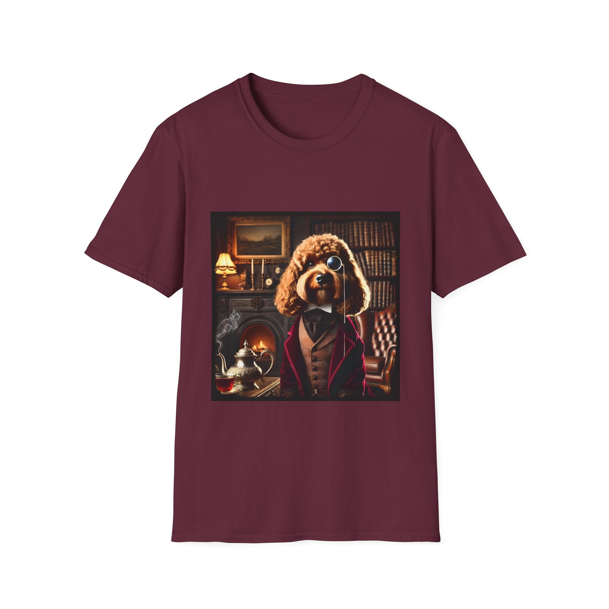 Cavapoo Mister Monacle | Unisex Dog T-Shirt