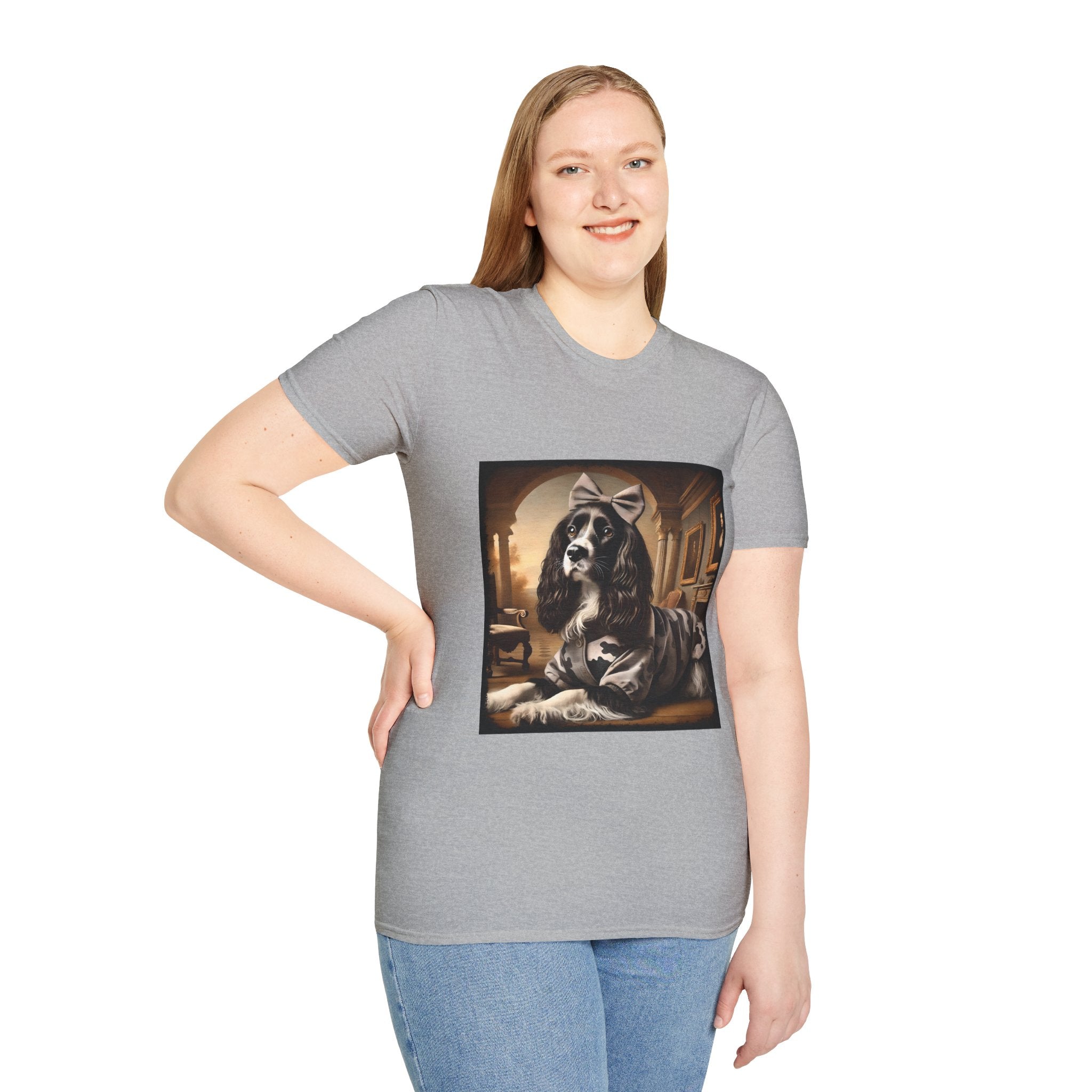 English Springer Spaniel Camo Cutie | Unisex Dog T-Shirt