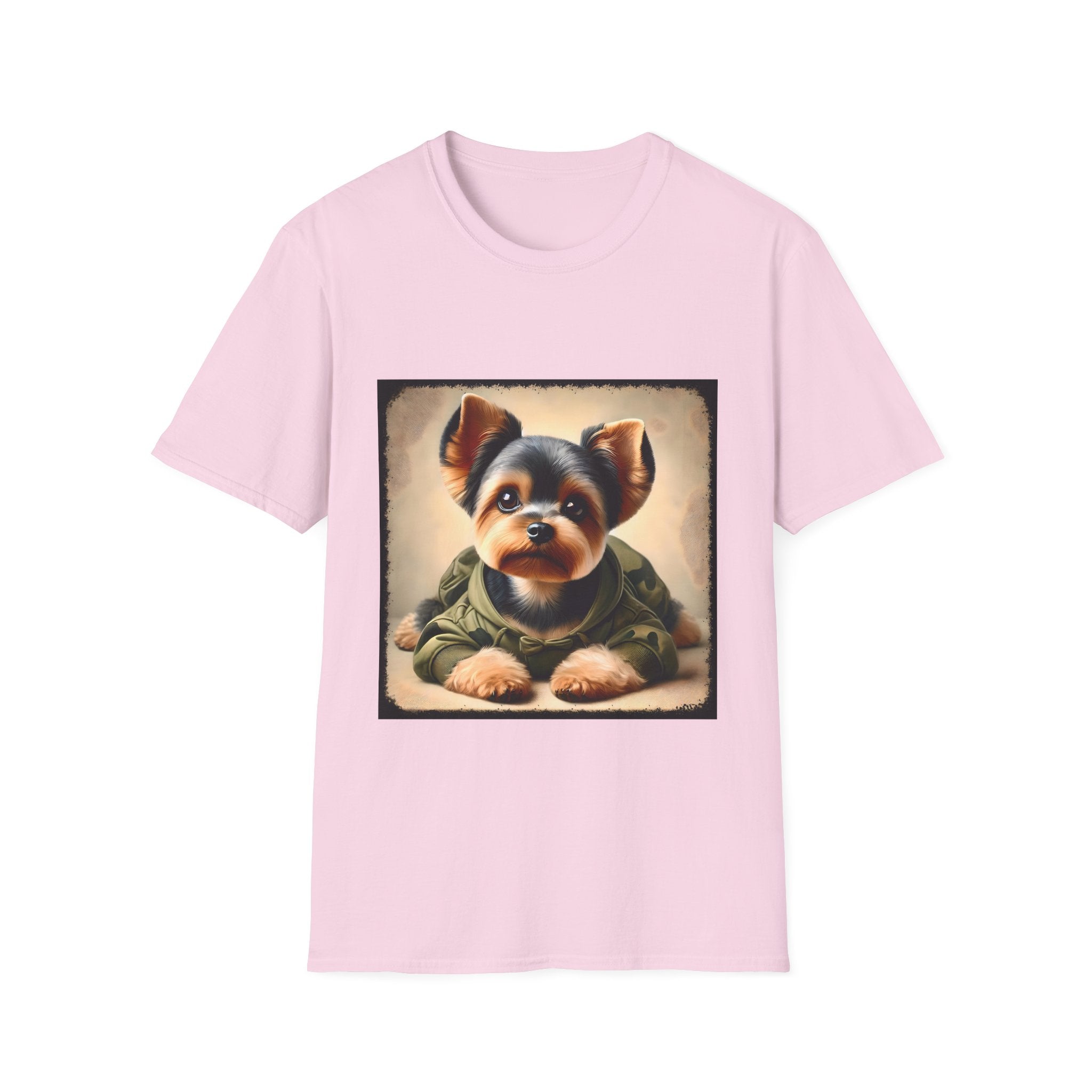 Yorkshire Terrier Combat Cutie | Unisex Dog T-Shirt
