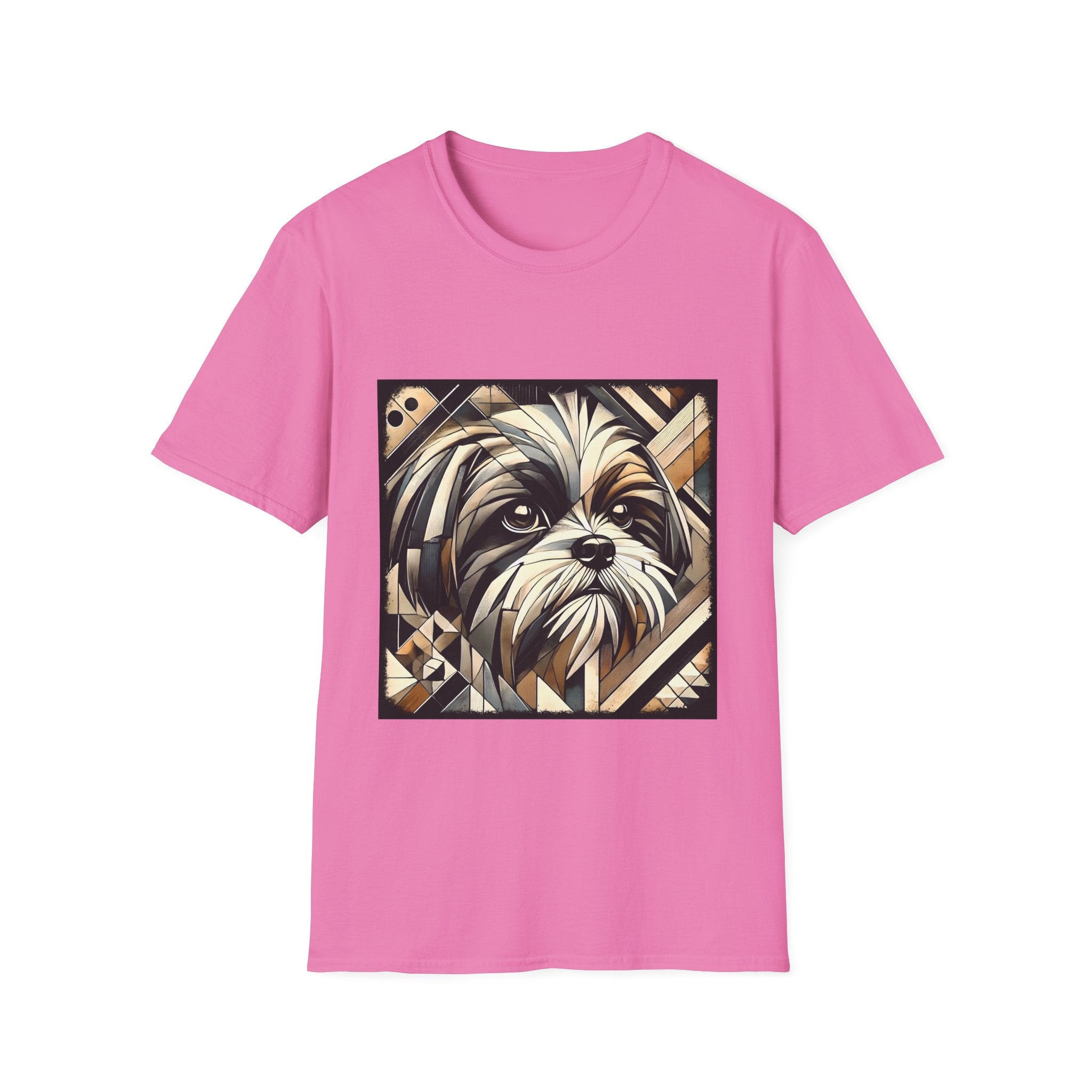 Shih Tzu Bold Geometric | Unisex Dog T-Shirt