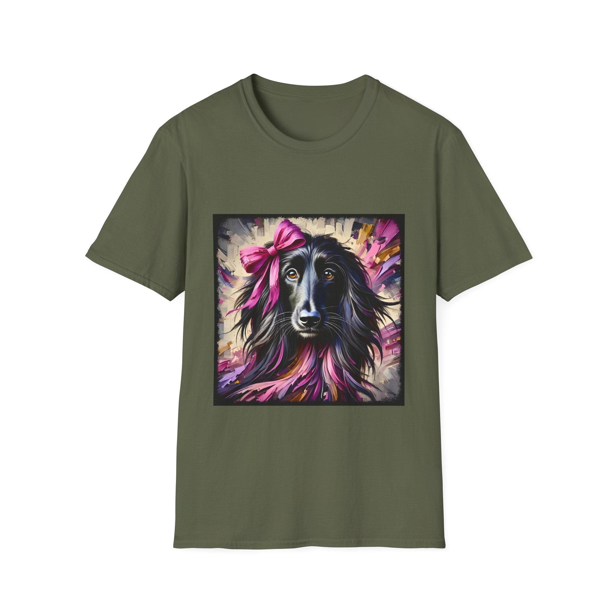 Afghan Hound Bold Classic | Unisex Dog T-Shirt