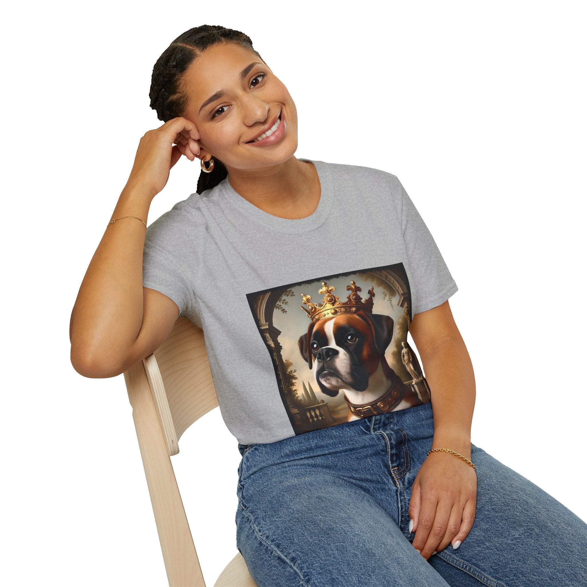 Boxer Noble King | Unisex Dog T-Shirt