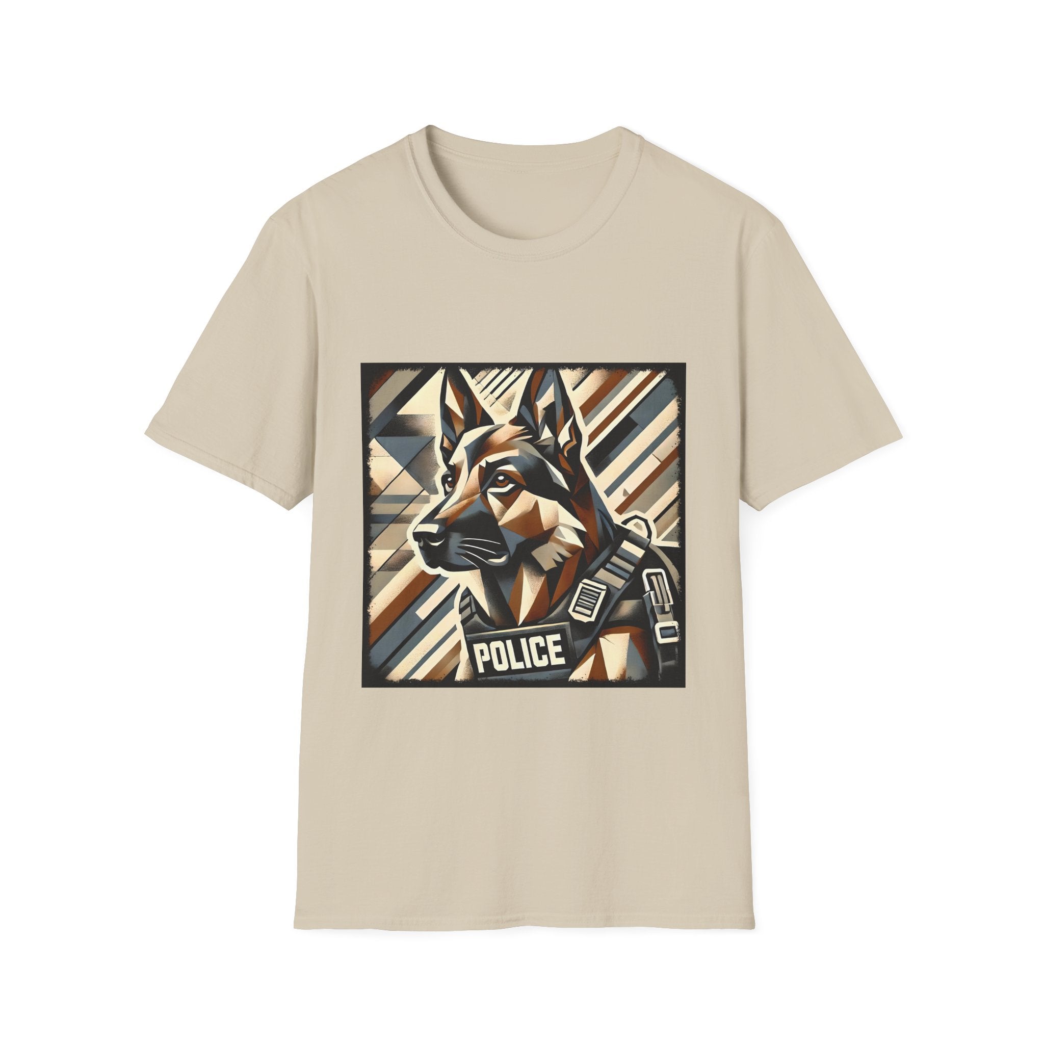 German Shepherd K-9 Geometric | Unisex Dog T-Shirt
