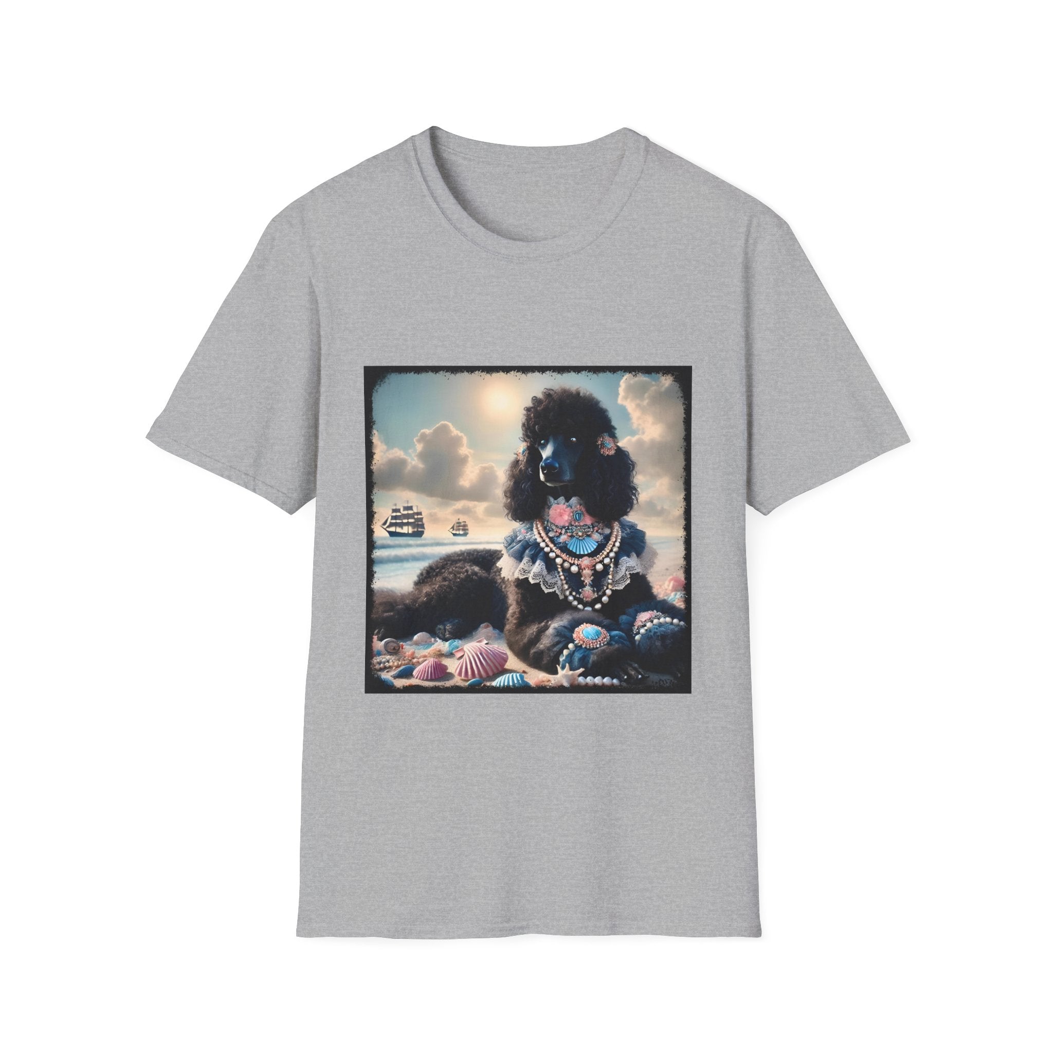 Poodle Beach Babe | Unisex Dog T-Shirt