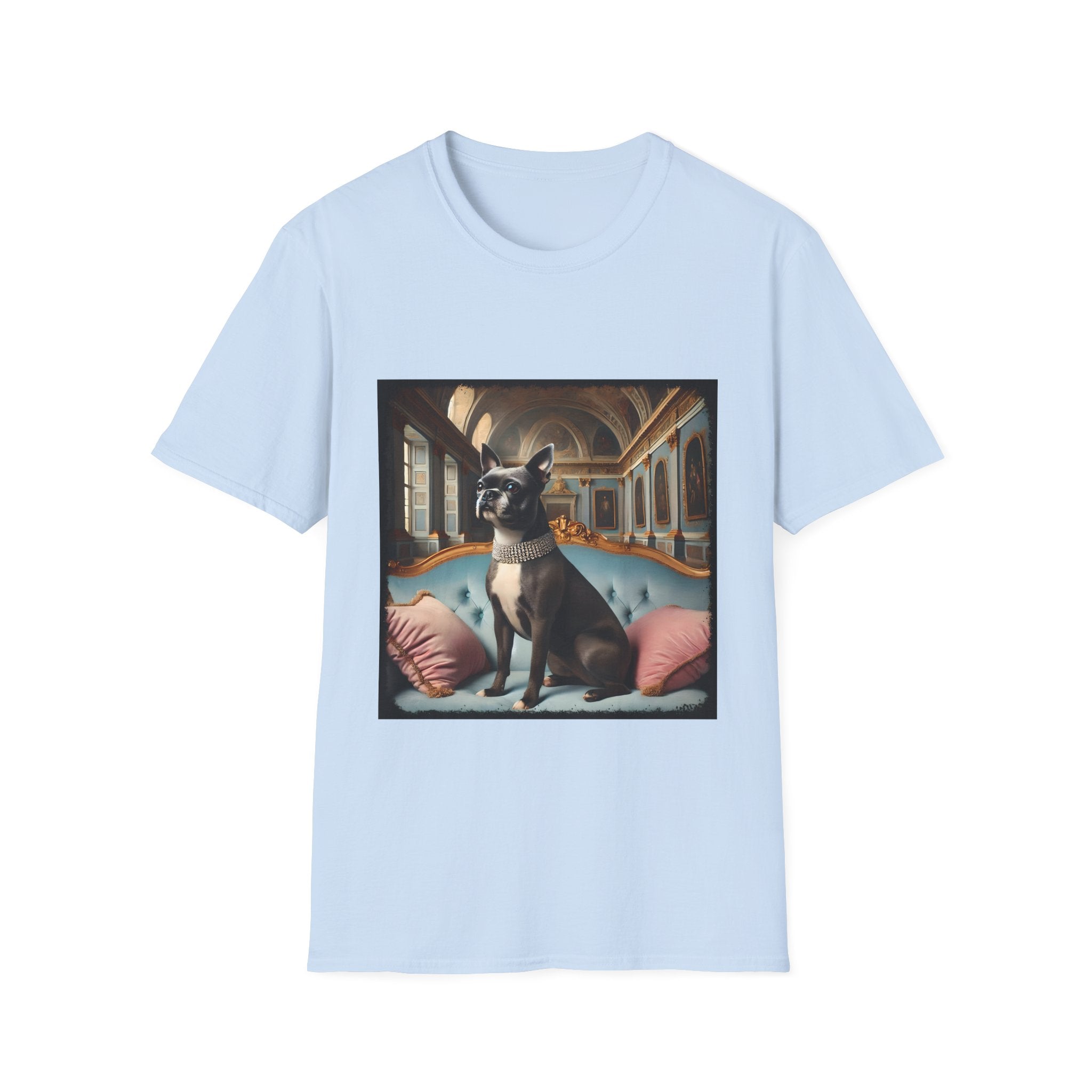 Boston Terrier Blue Baroness | Unisex Dog T-Shirt