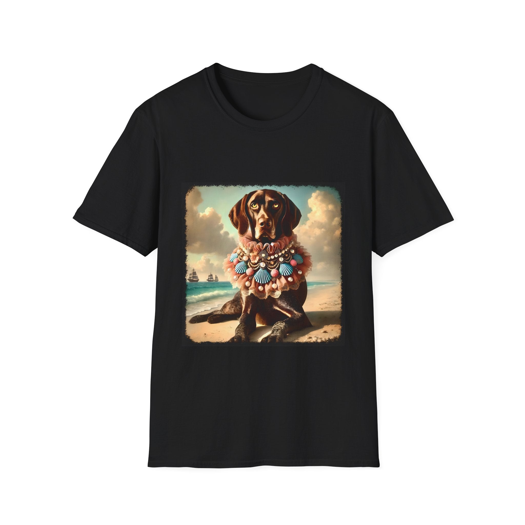 German Shorthaired Pointer Beach Babe | Unisex Dog T-Shirt