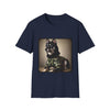 Siberian Husky Green Camo Cutie  | Unisex Dog T-Shirt
