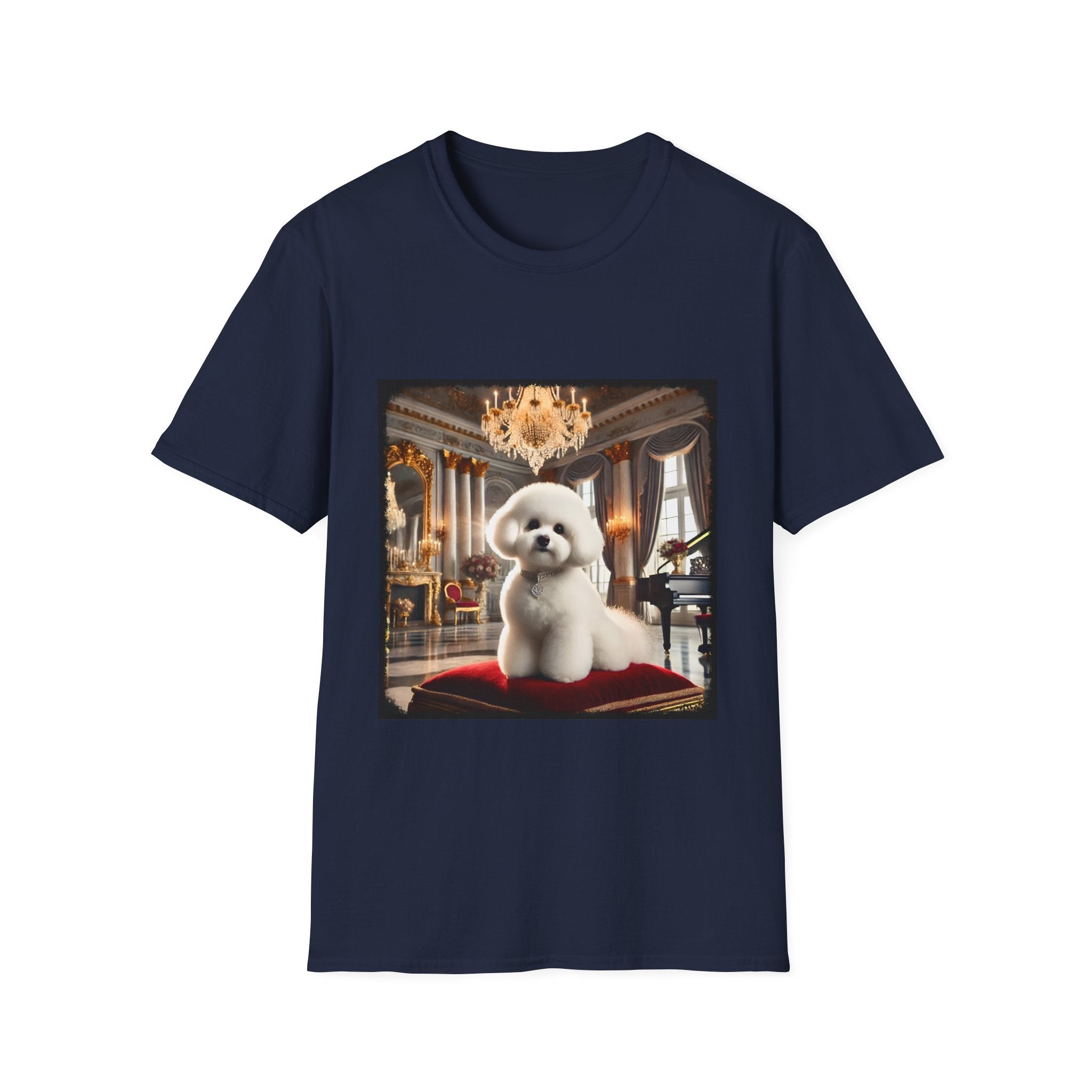 Bichon Frise Billionaire Bark | Unisex Dog T-Shirt