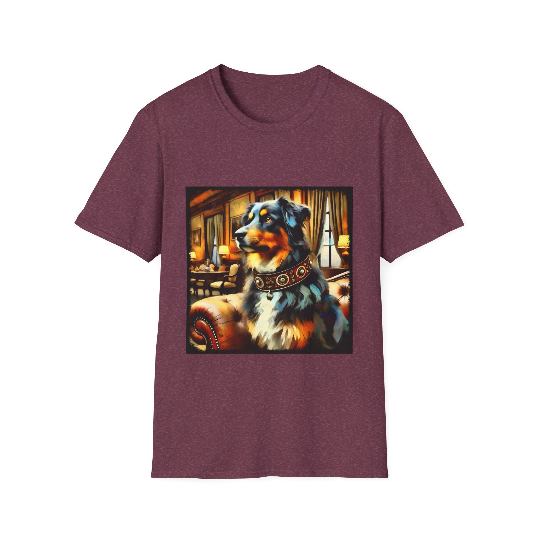 Australian Shepherd Bold Collar Classic | Unisex Dog T-Shirt