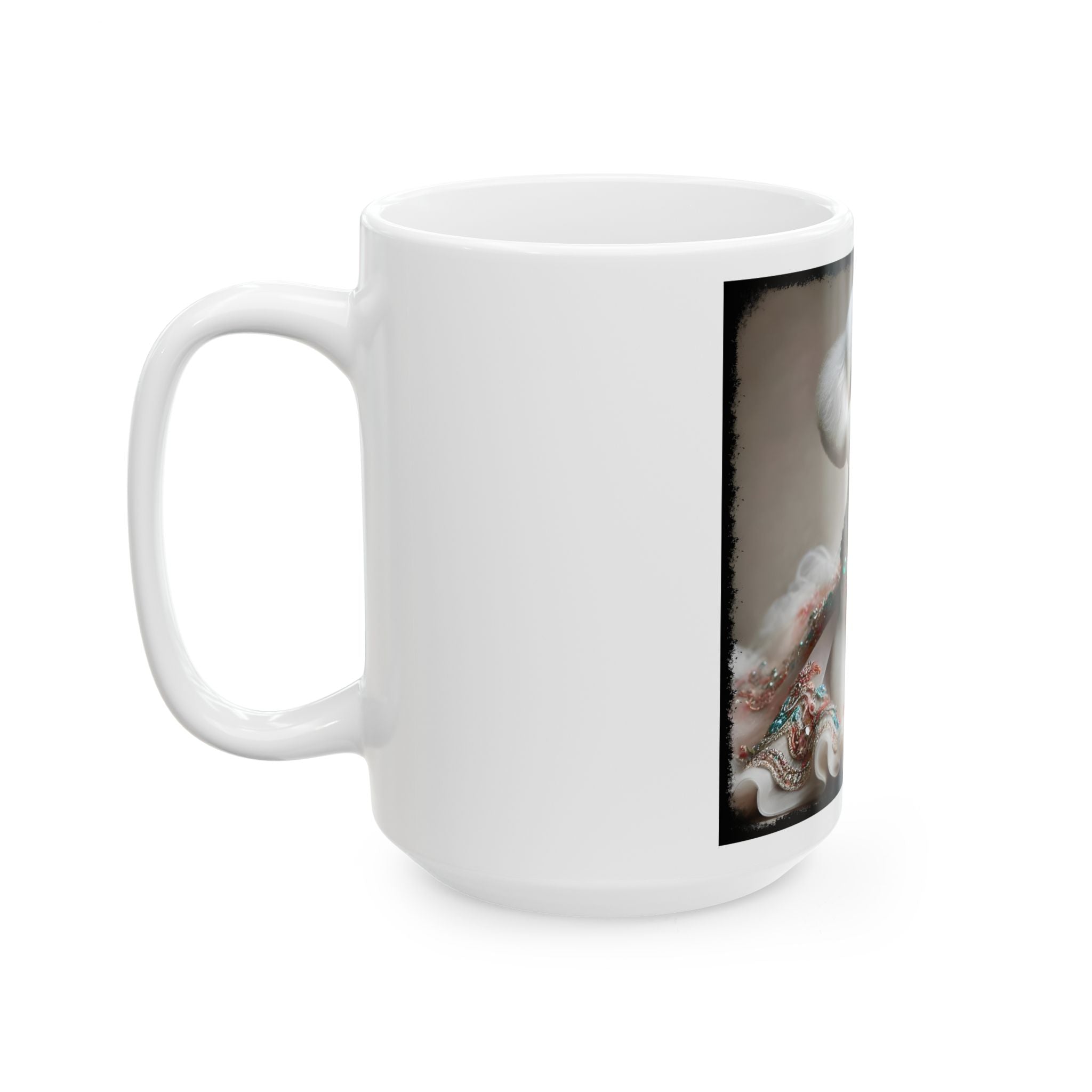Bichon Frise Jeweled Beauty | Dog Themed Ceramic Mug