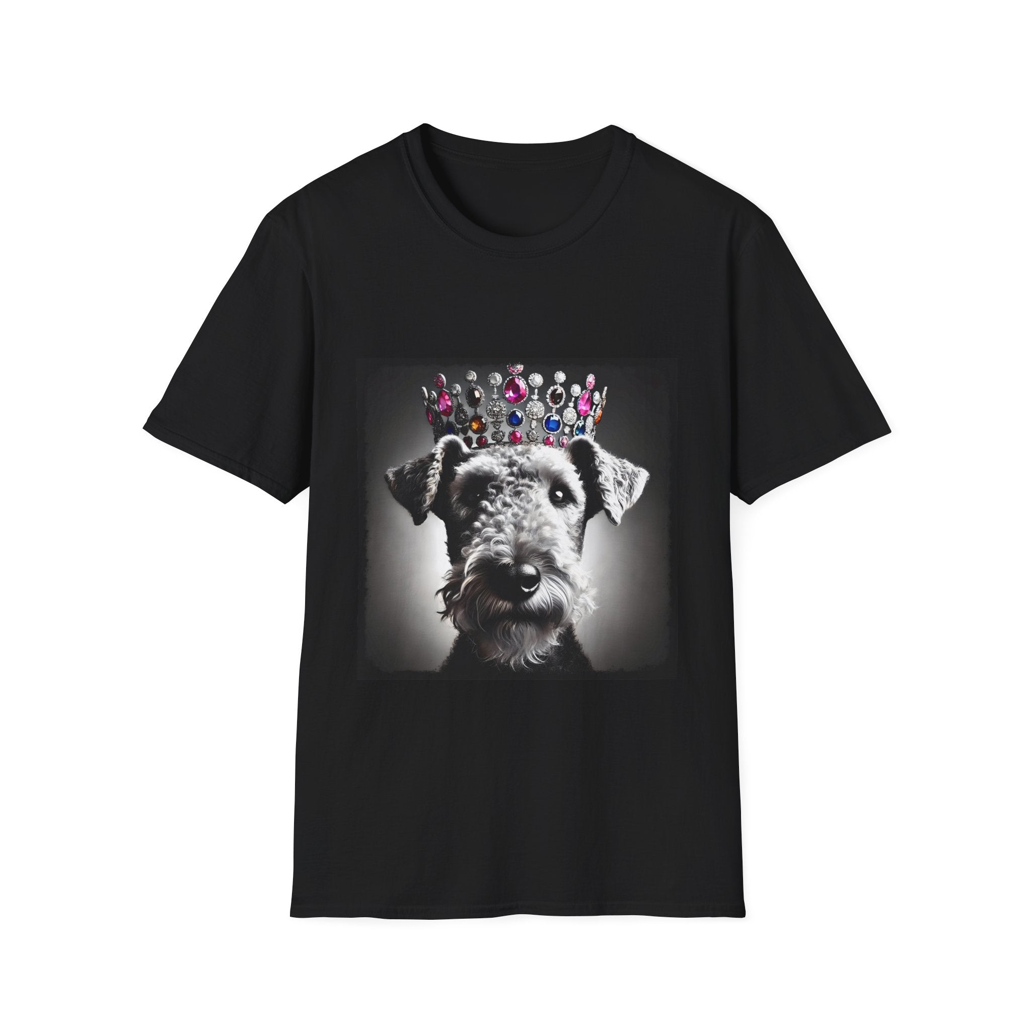 Airedale Terrier Iconic Princess | Unisex Dog T-Shirt