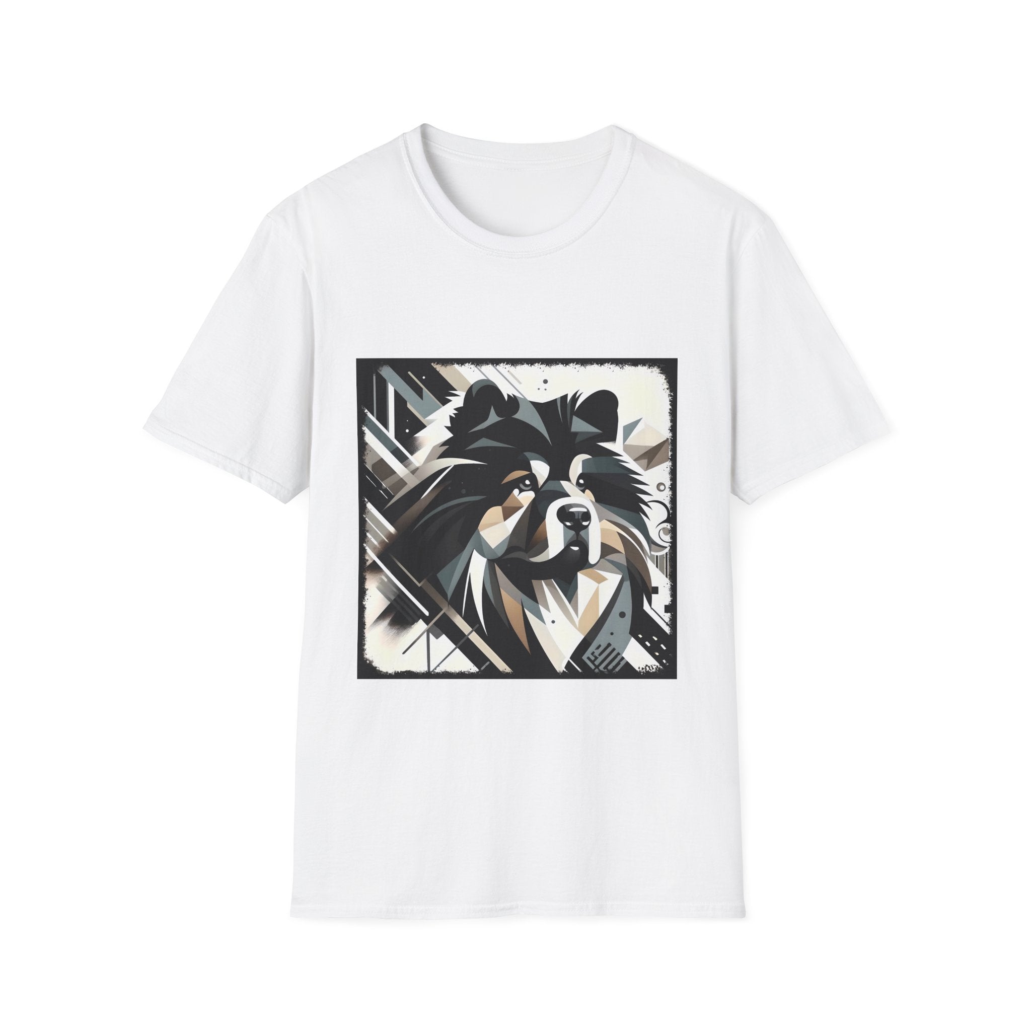 Chow Chow Bold Geometric | Unisex Dog T-Shirt