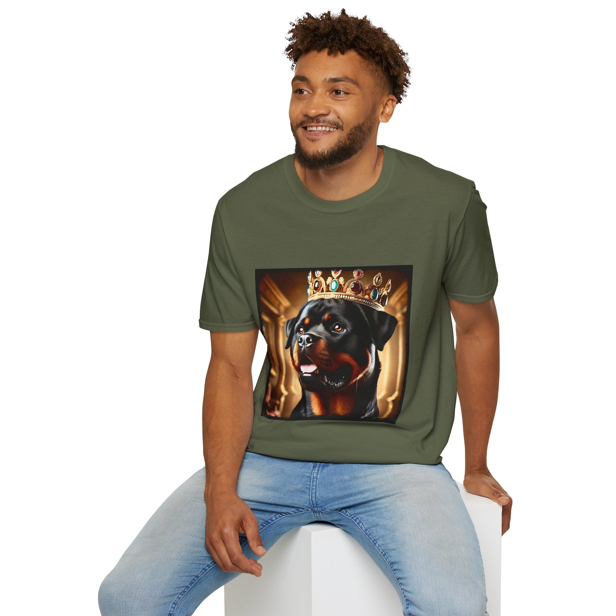 Rottweiler Royal Reign | Unisex Dog T-Shirt