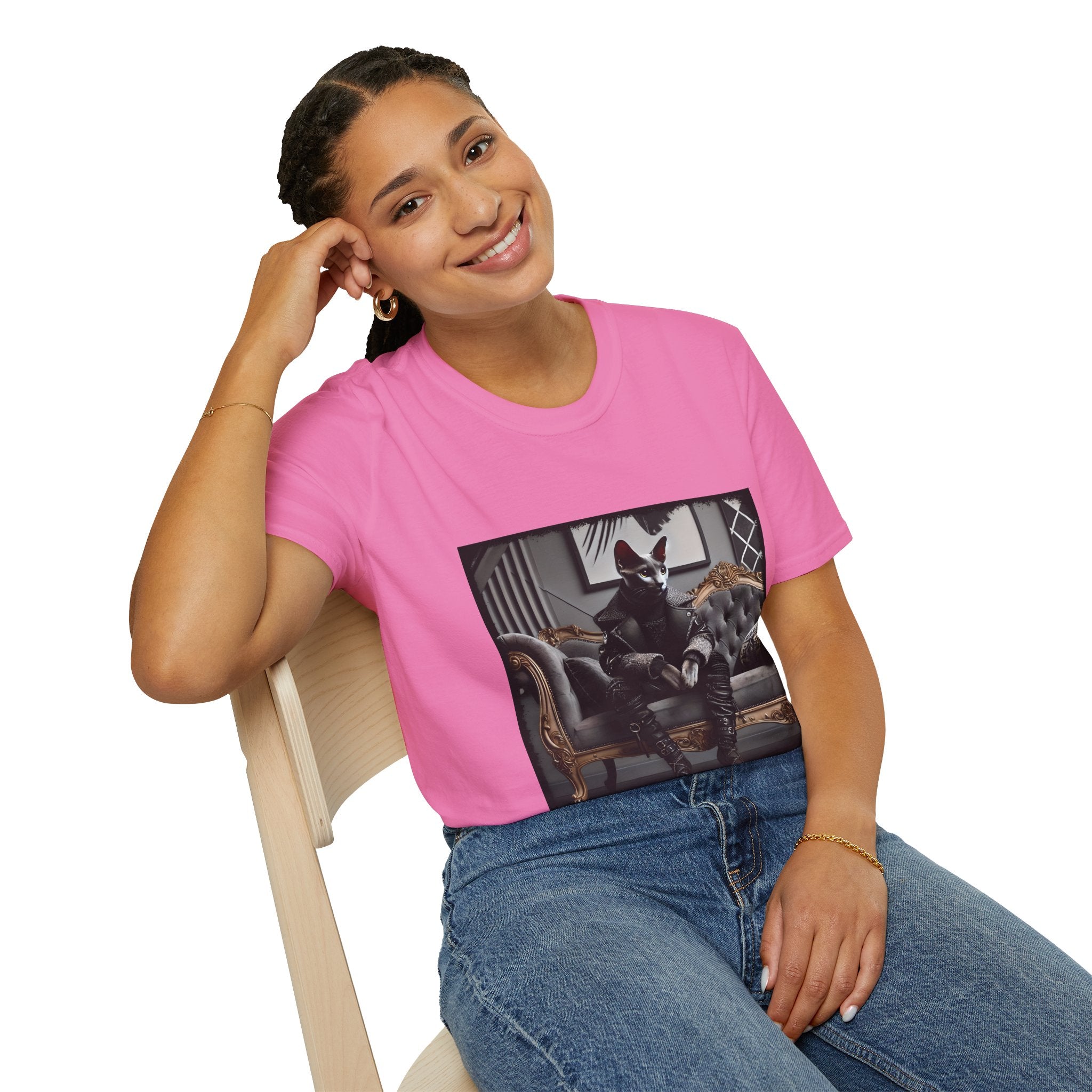 Egyptian Mau Cat Rockstar | Unisex Cat T-Shirt