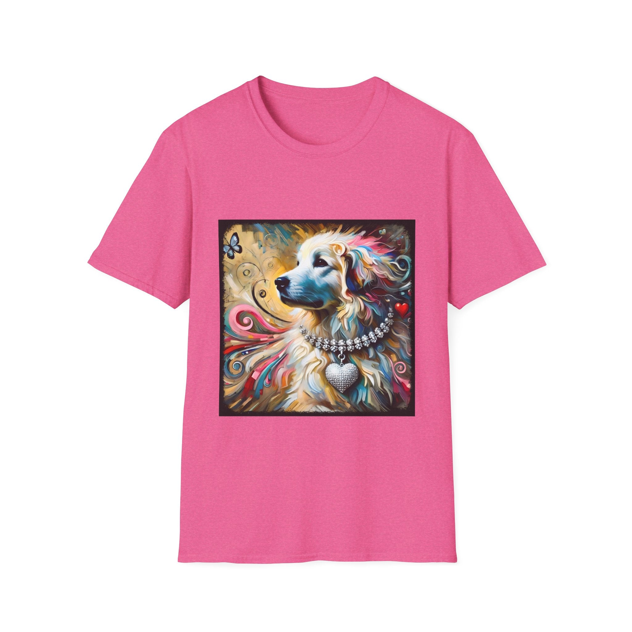 Great Pyrenees Blissful Swirl | Unisex Dog T-Shirt