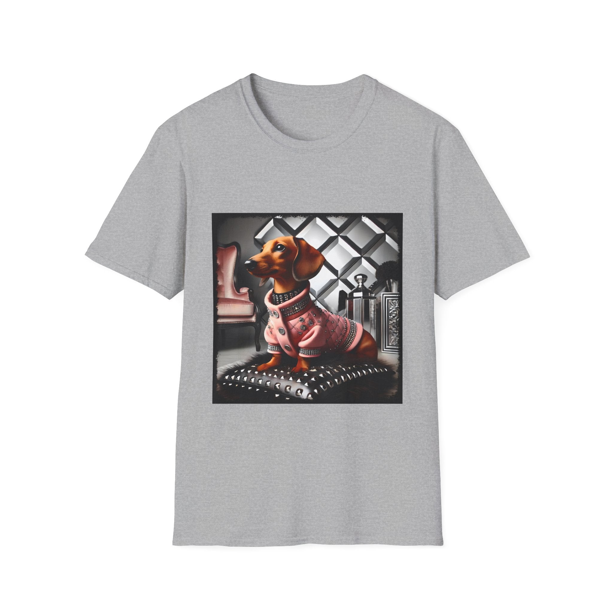 Dachshund Glam Icon | Unisex Dog T-Shirt