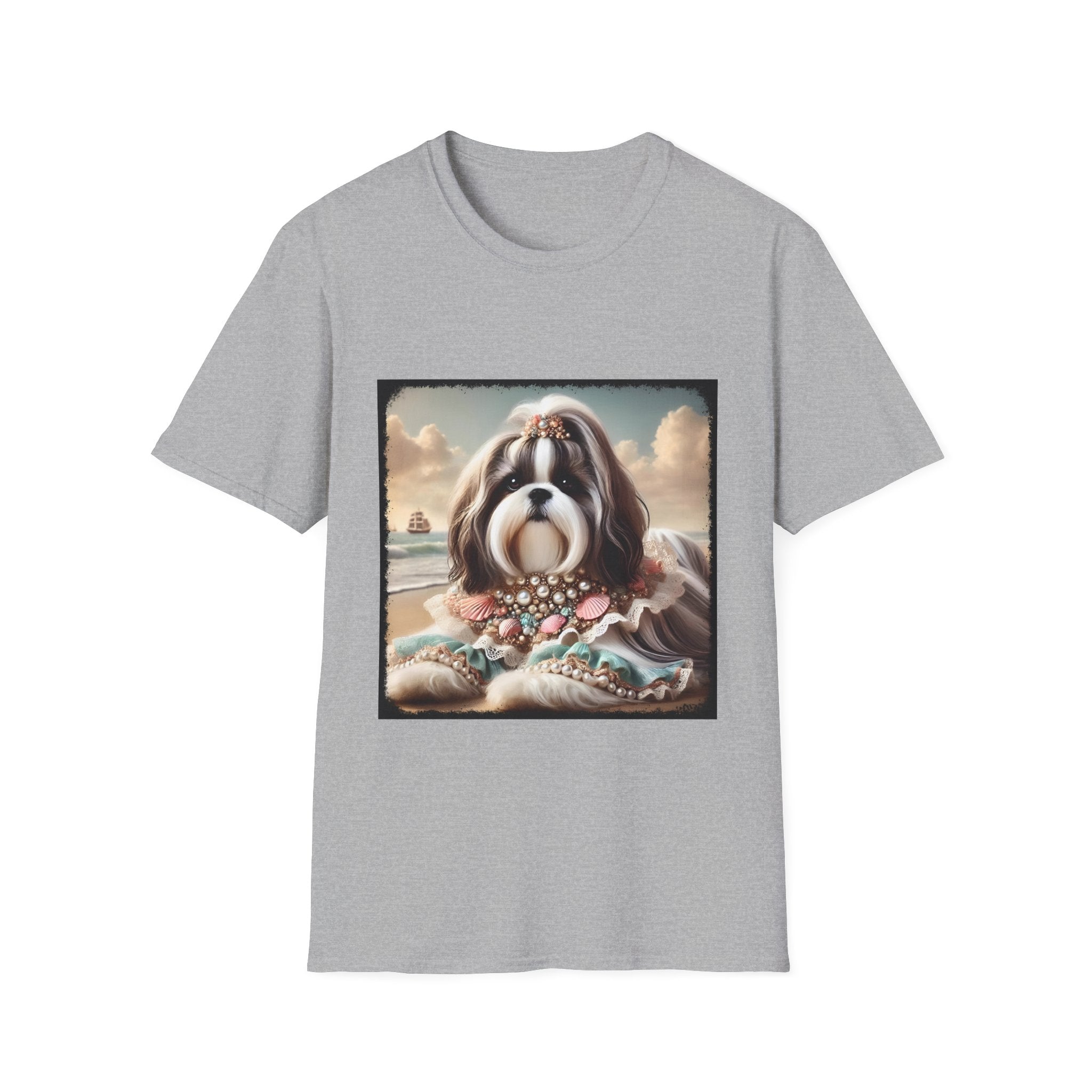 Shih Tzu Seashell Sweetie | Unisex Dog T-Shirt