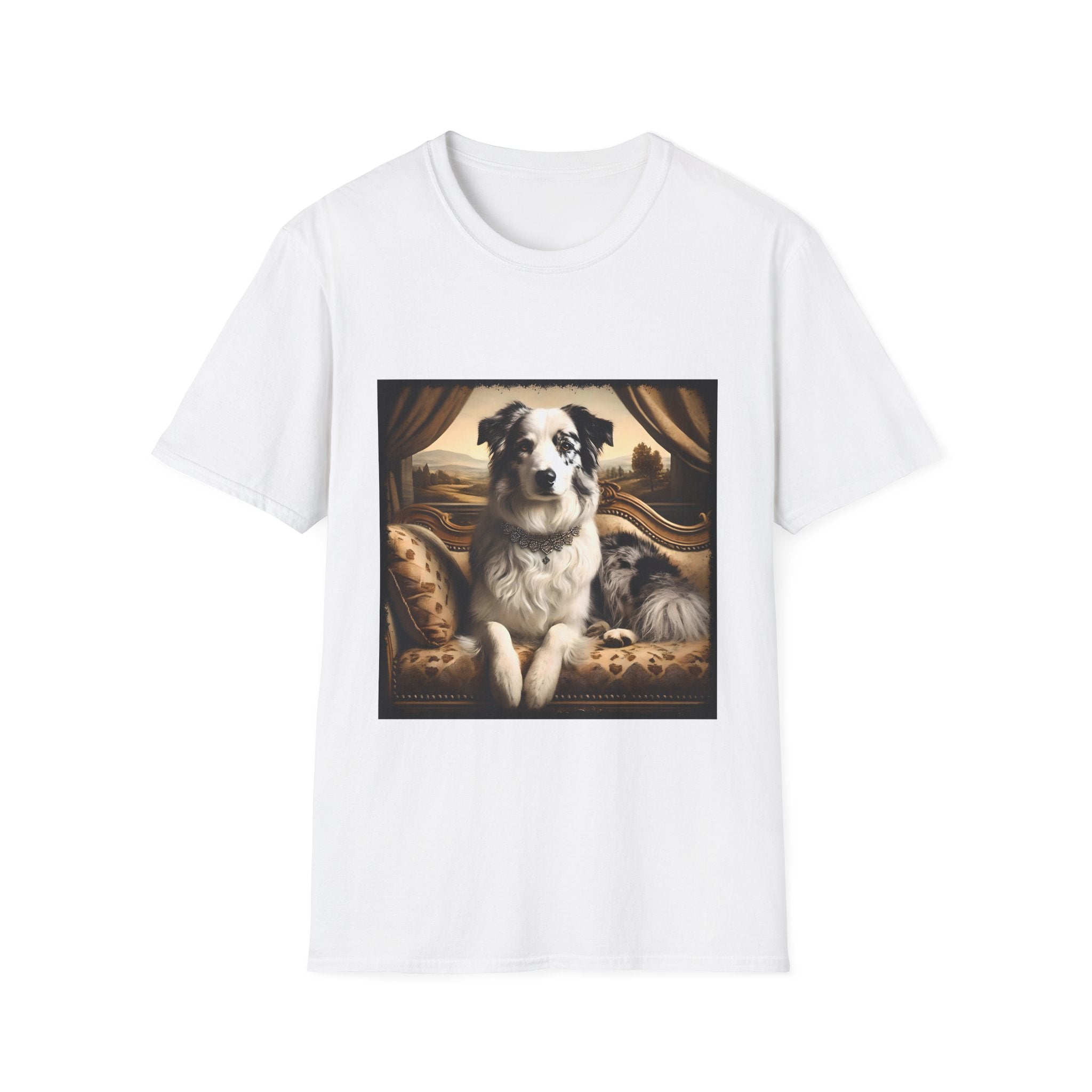 Border Collie Diamond Diva  | Unisex Dog T-Shirt
