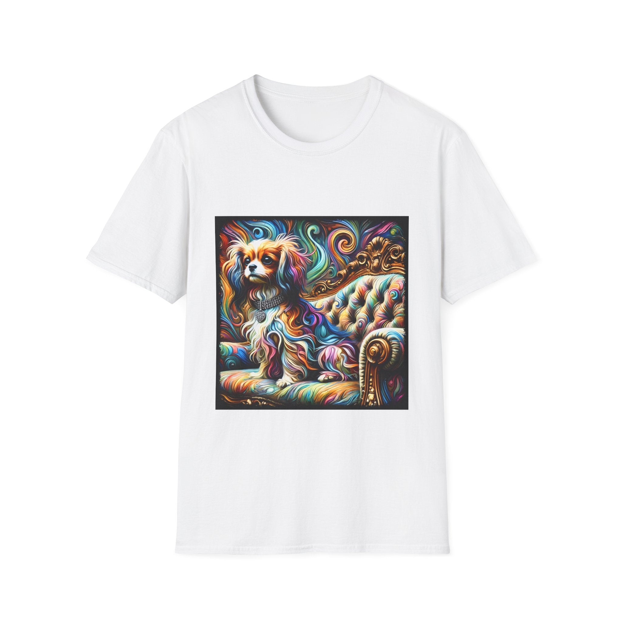 Cavalier King Charles Spaniel Stunning Swirl | Unisex Dog T-Shirt