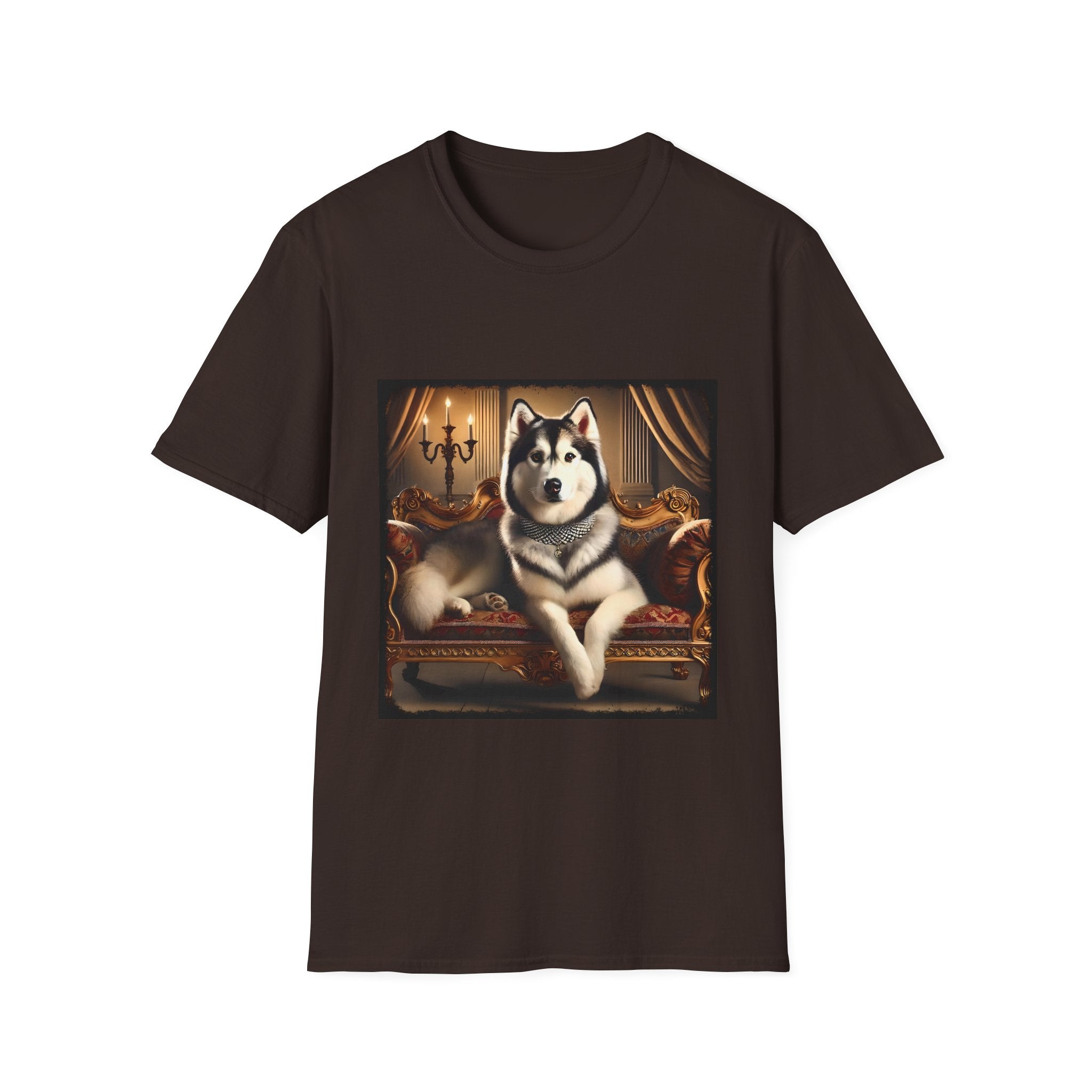 Siberian Husky Poised Princess | Unisex Dog T-Shirt