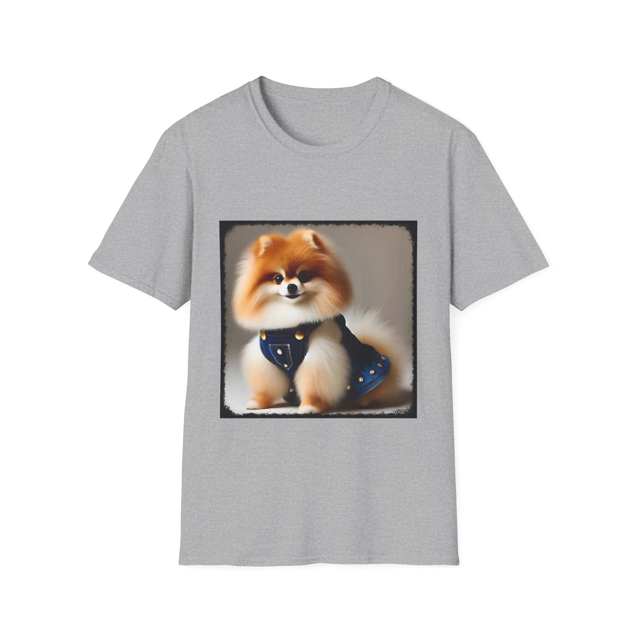 Pomeranian Jean Dream | Unisex Dog T-Shirt