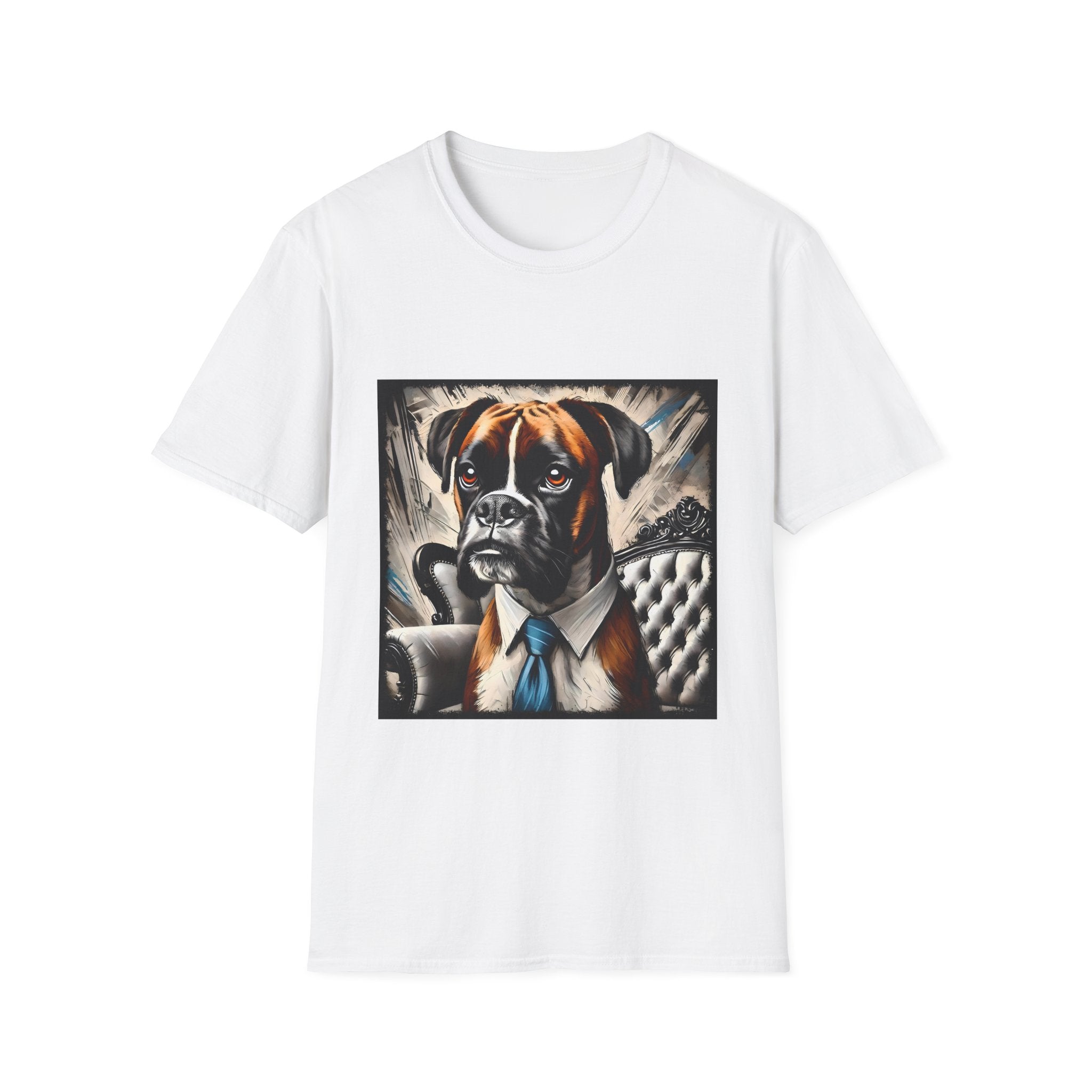 Boxer Bold Gentleman | Unisex Dog T-Shirt