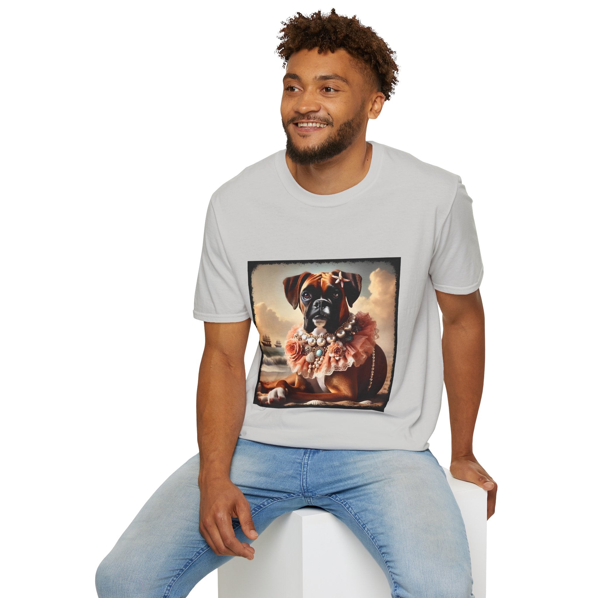 Boxer Beach Dreamer | Unisex Dog T-Shirt
