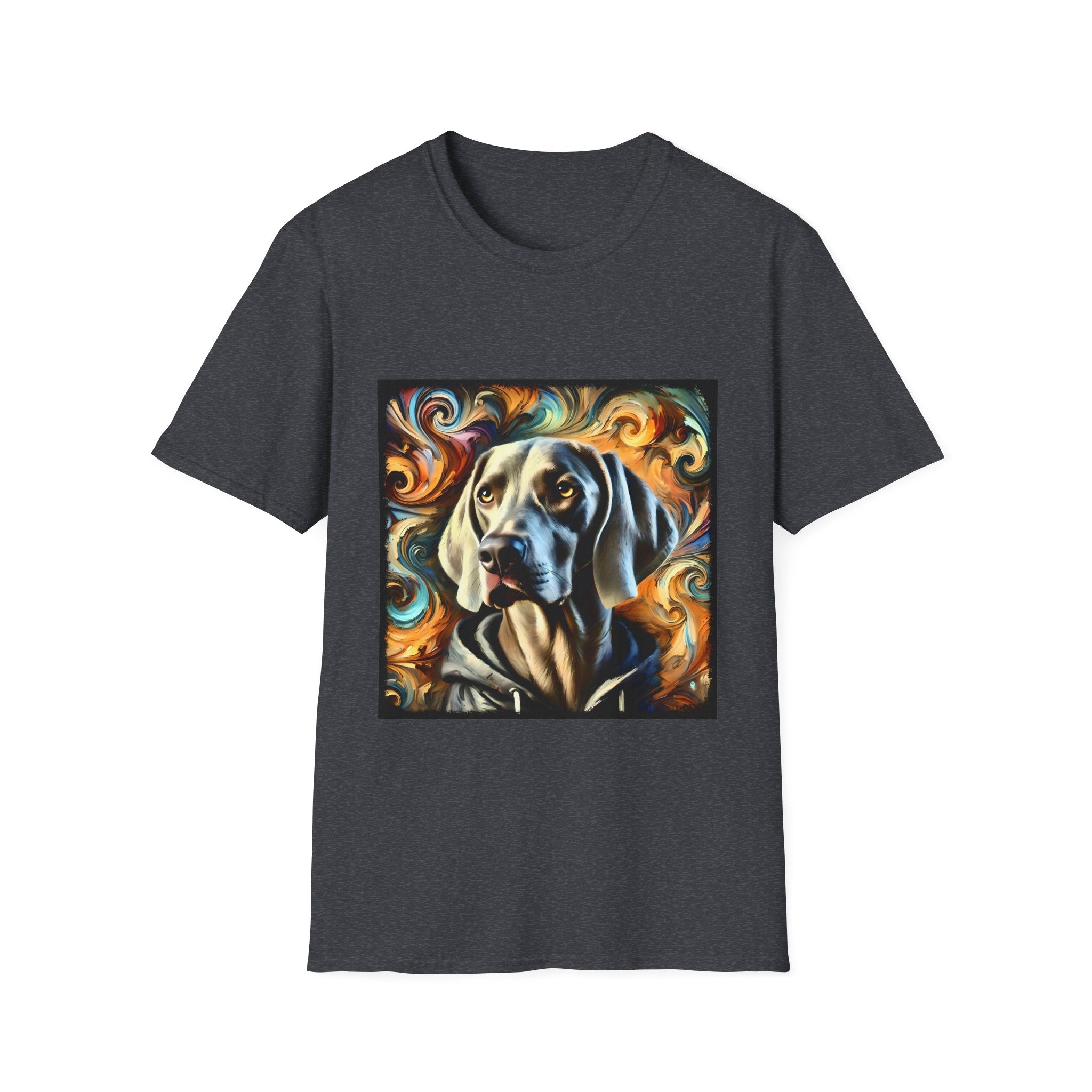 Weimaraner Warm Swirl | Unisex Dog T-Shirt