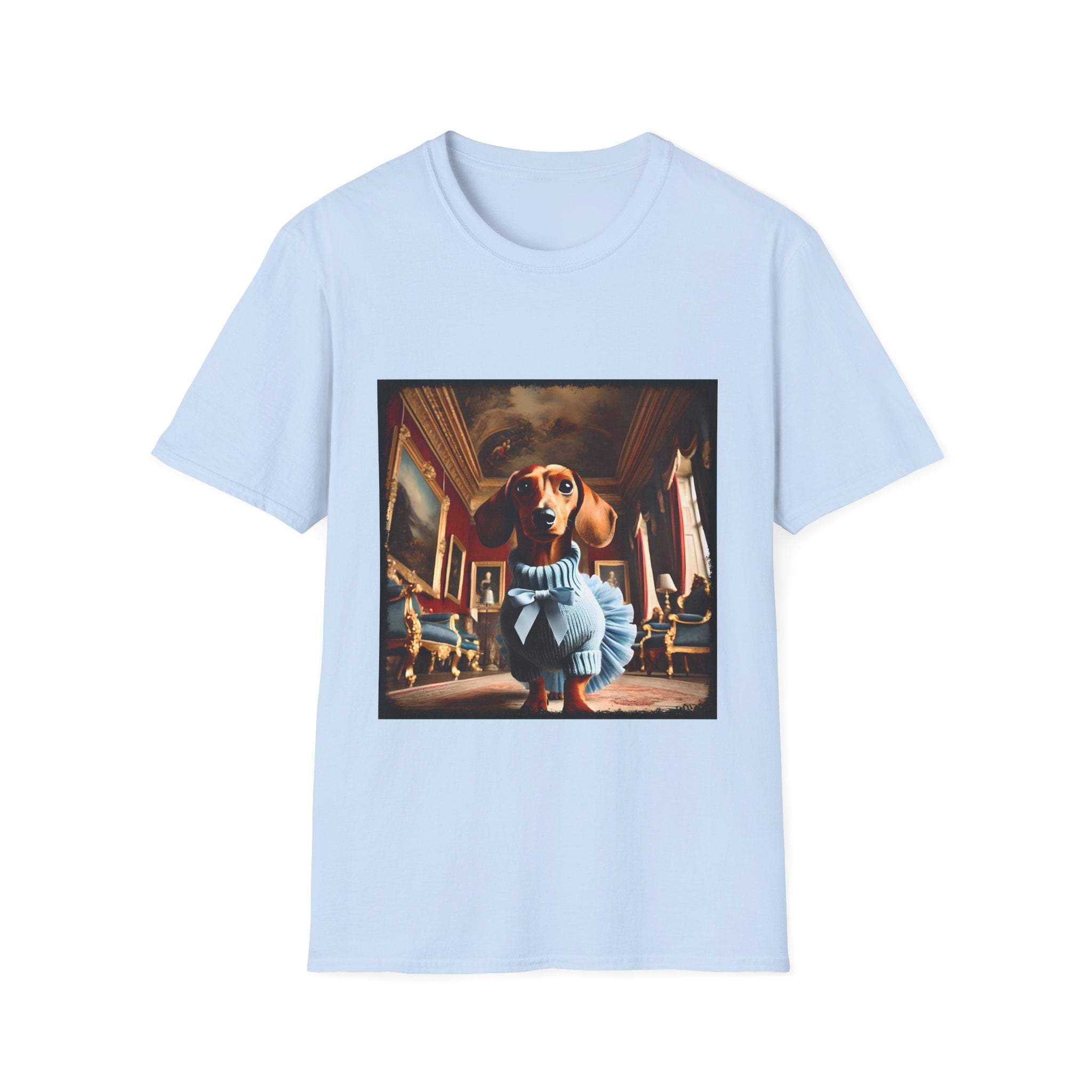 Dachshund Hidden Heiress | Unisex Dog T-Shirt