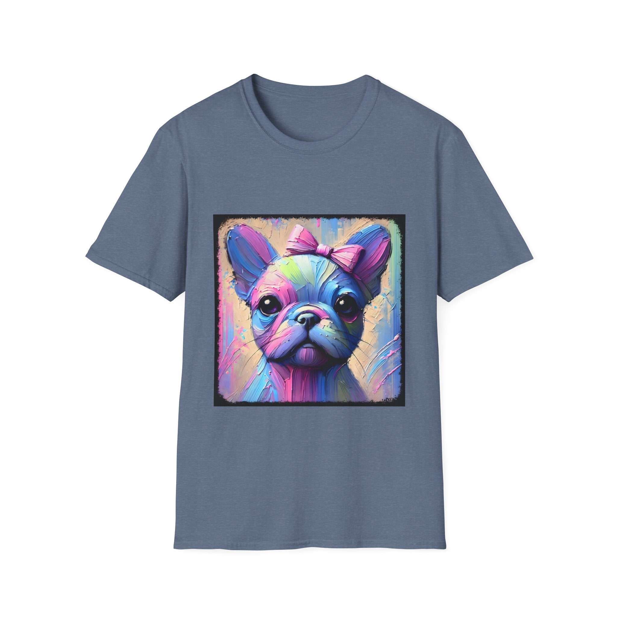 French Bulldog Neon Classic | Unisex Dog T-Shirt