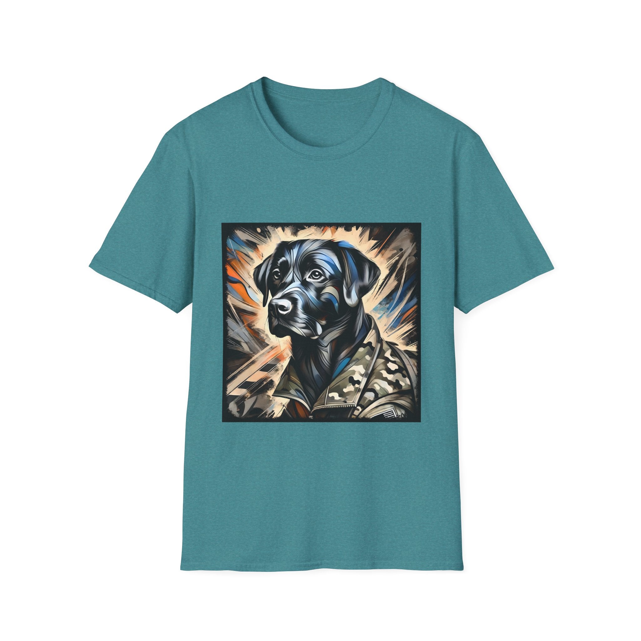 Labrador Retriever Bold Camo Classic | Unisex Dog T-Shirt
