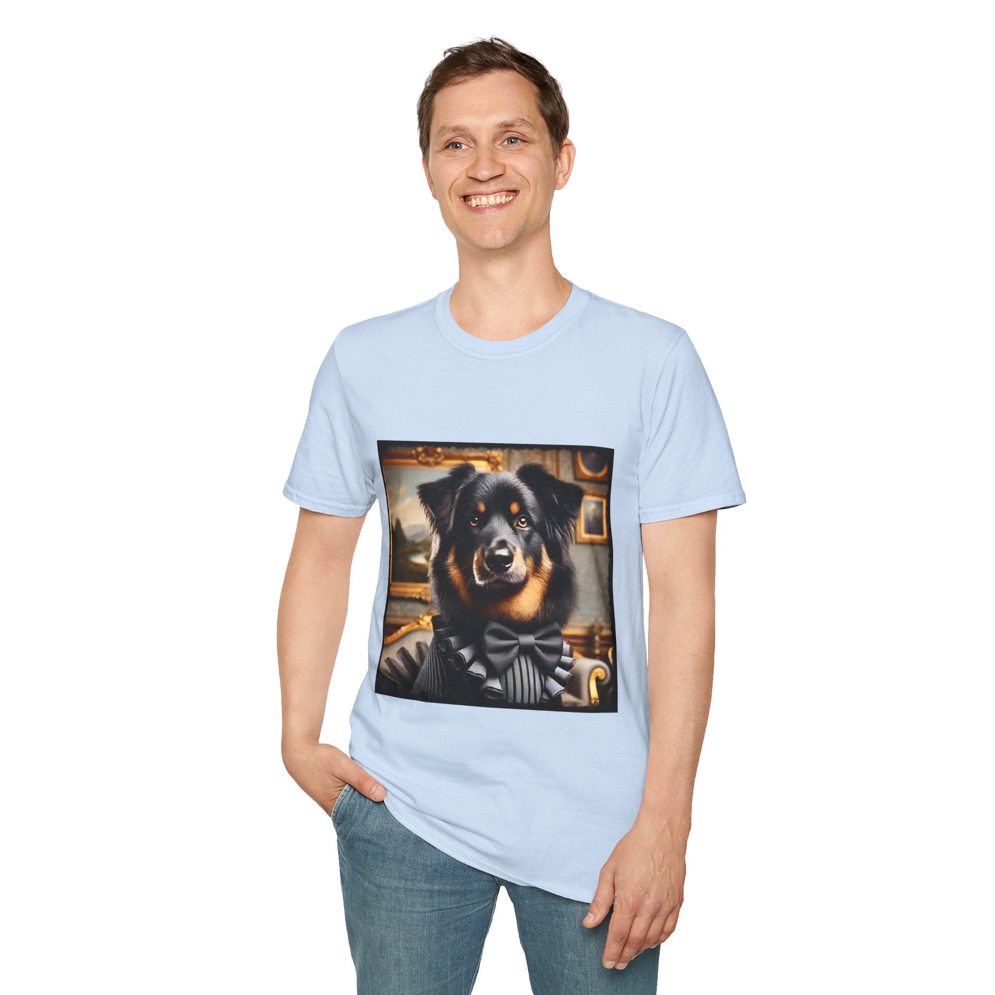 Australian Shepherd Poised Pup | Unisex Dog T-Shirt