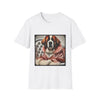 Saint Bernard Sweet Treat | Unisex Dog T-Shirt