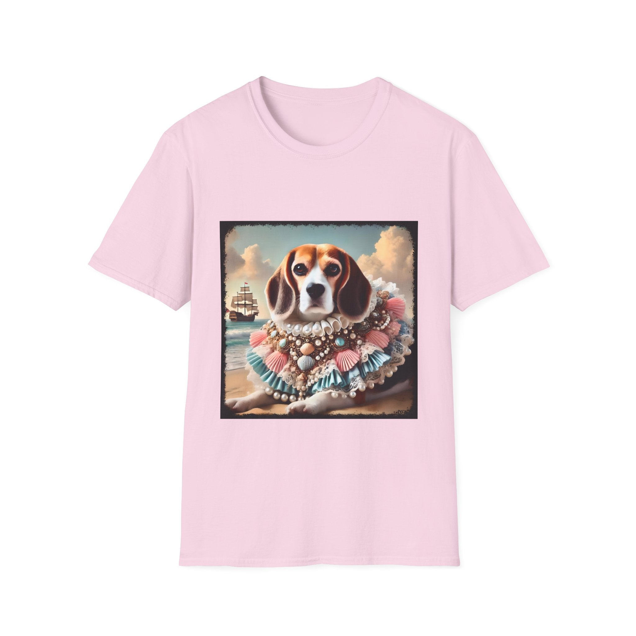 Beagle Beach Beauty | Unisex Dog T-Shirt