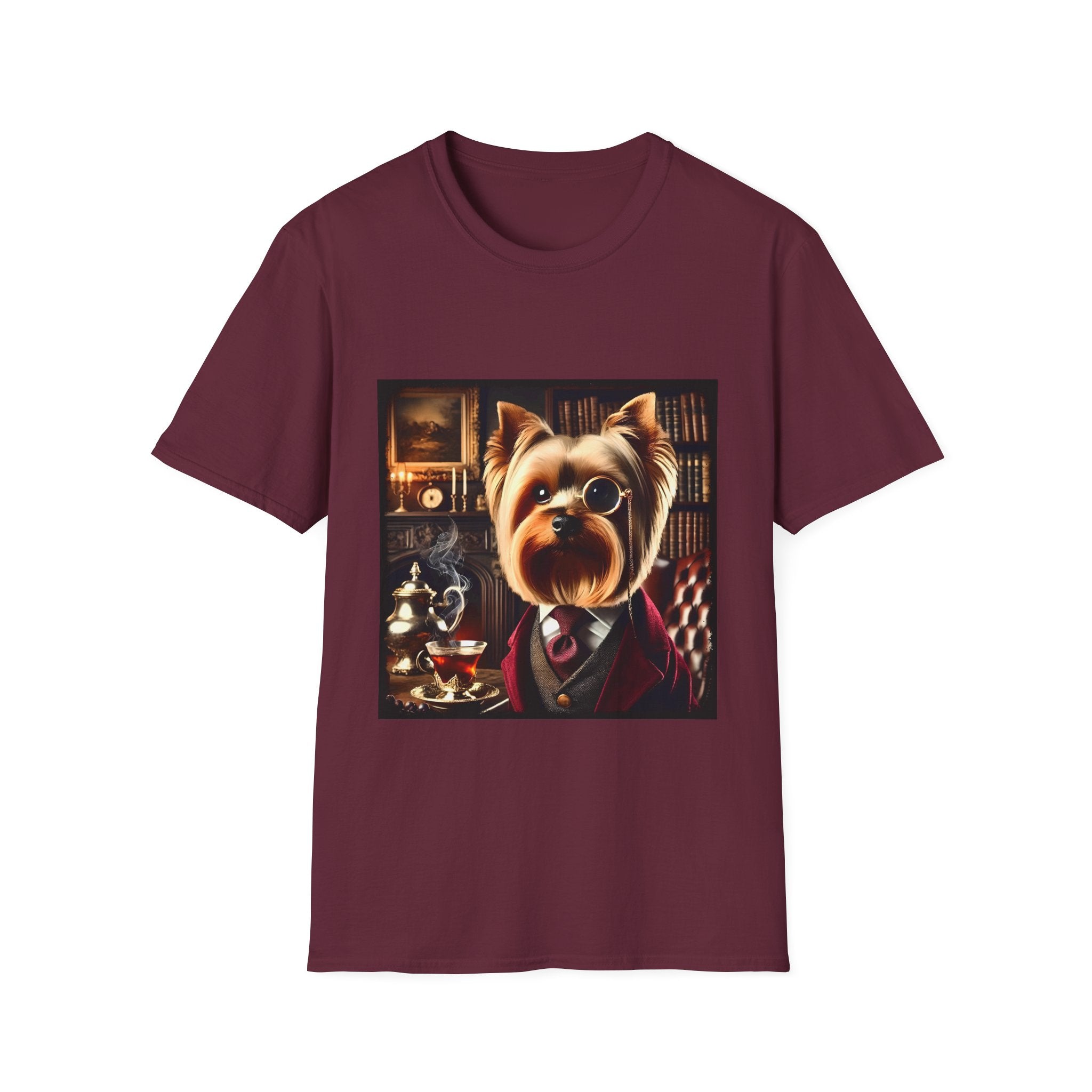 Yorkshire Terrier Mister Monocle | Unisex Dog T-Shirt