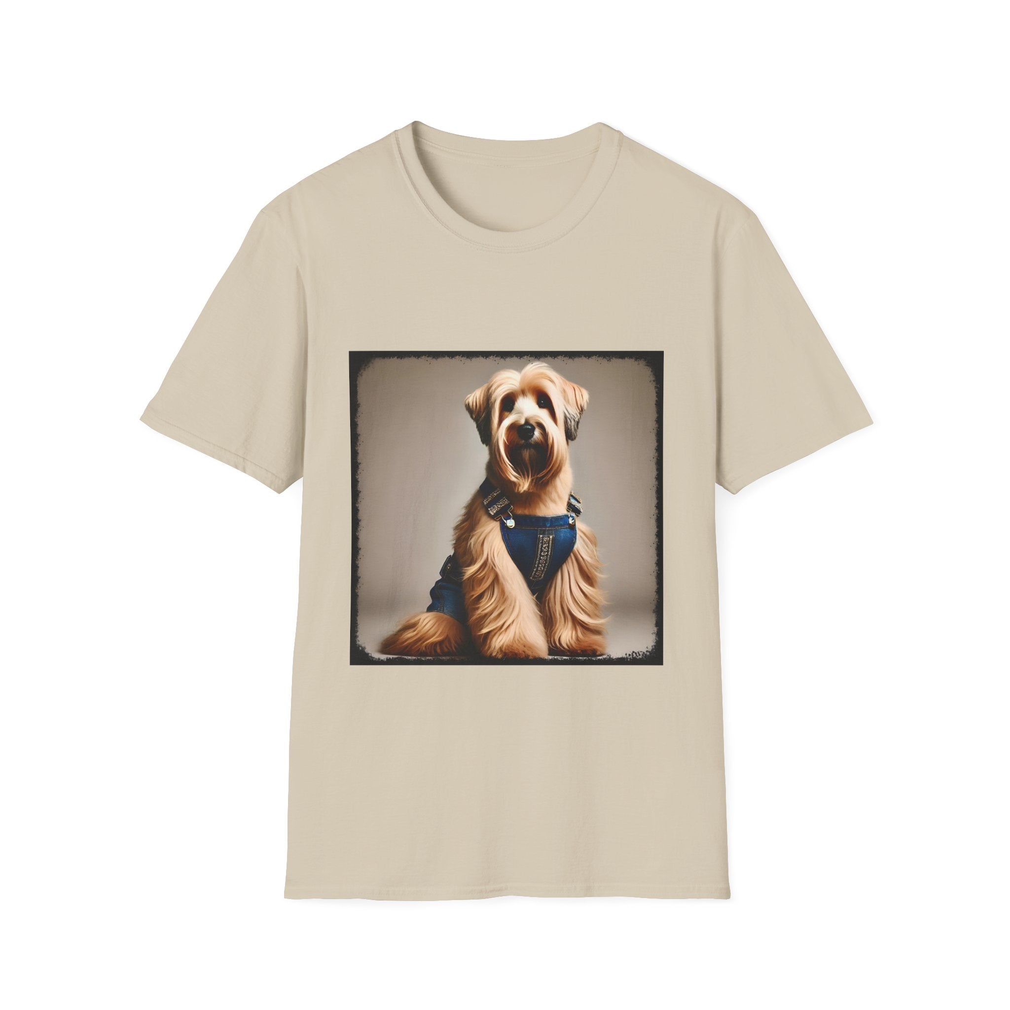 Wheaten Terrier Denim Doll | Unisex Dog T-Shirt
