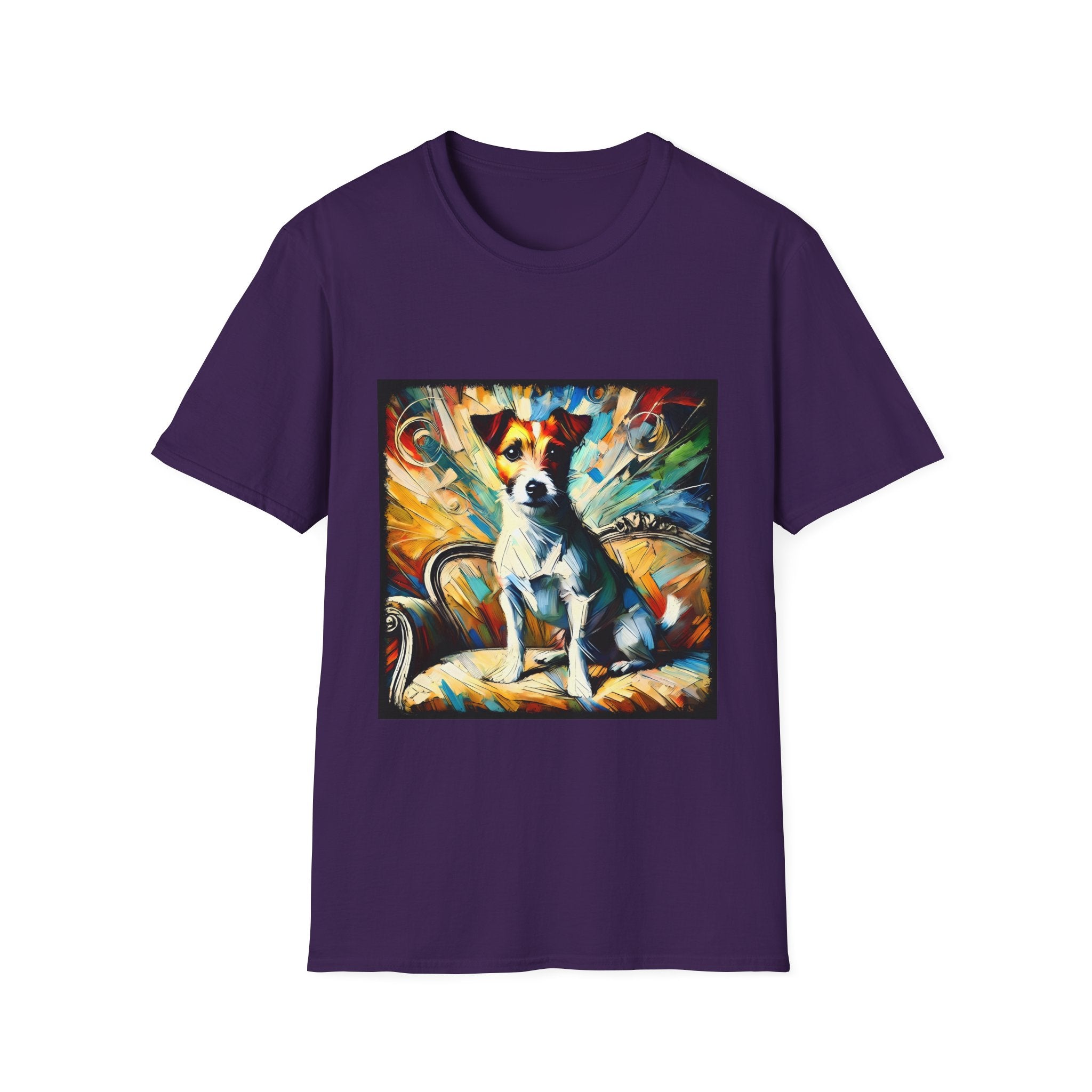 Jack Russell Terrier Multicolored Classic | Unisex Dog T-Shirt