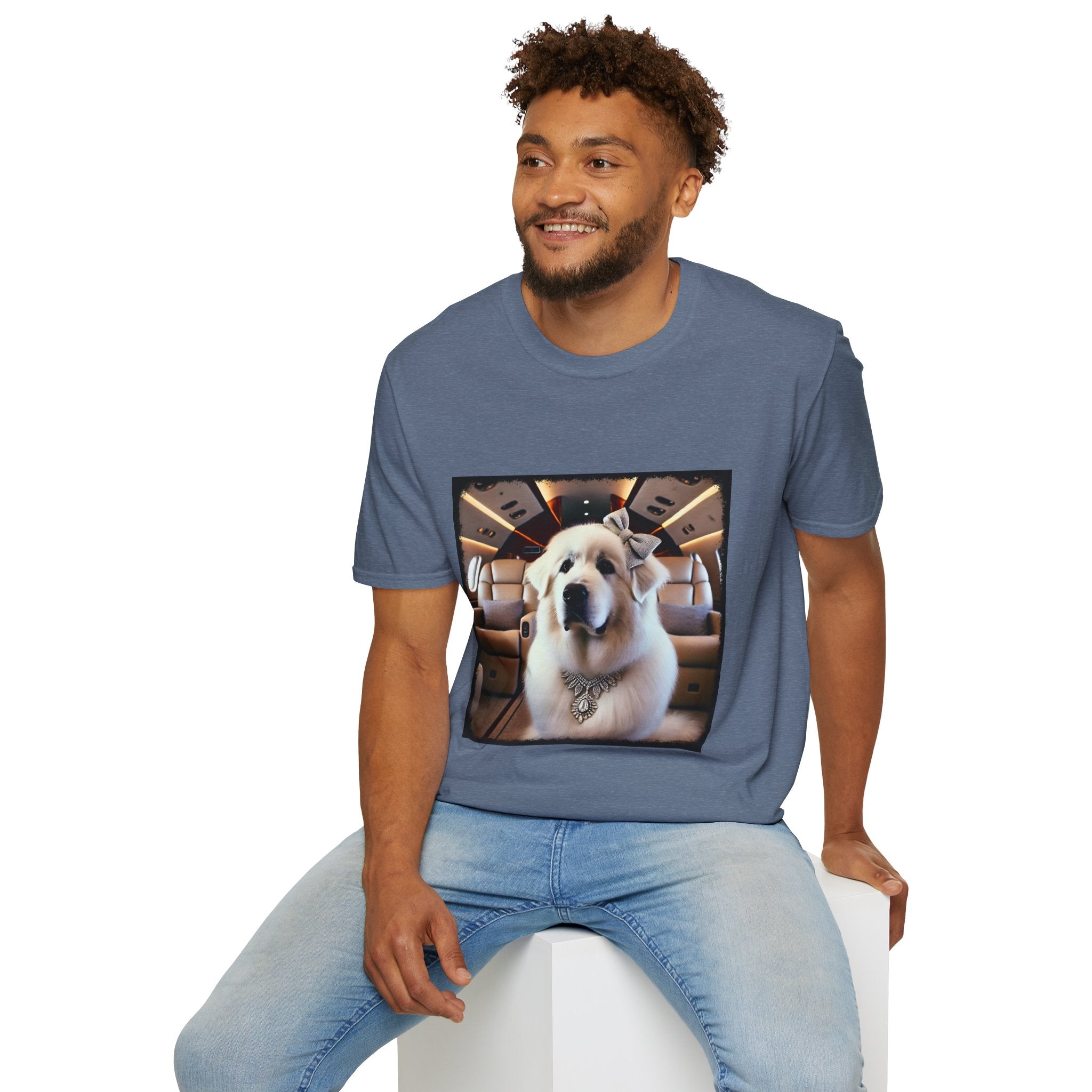 Great Pyrenees Jet Setter | Unisex Dog T-Shirt