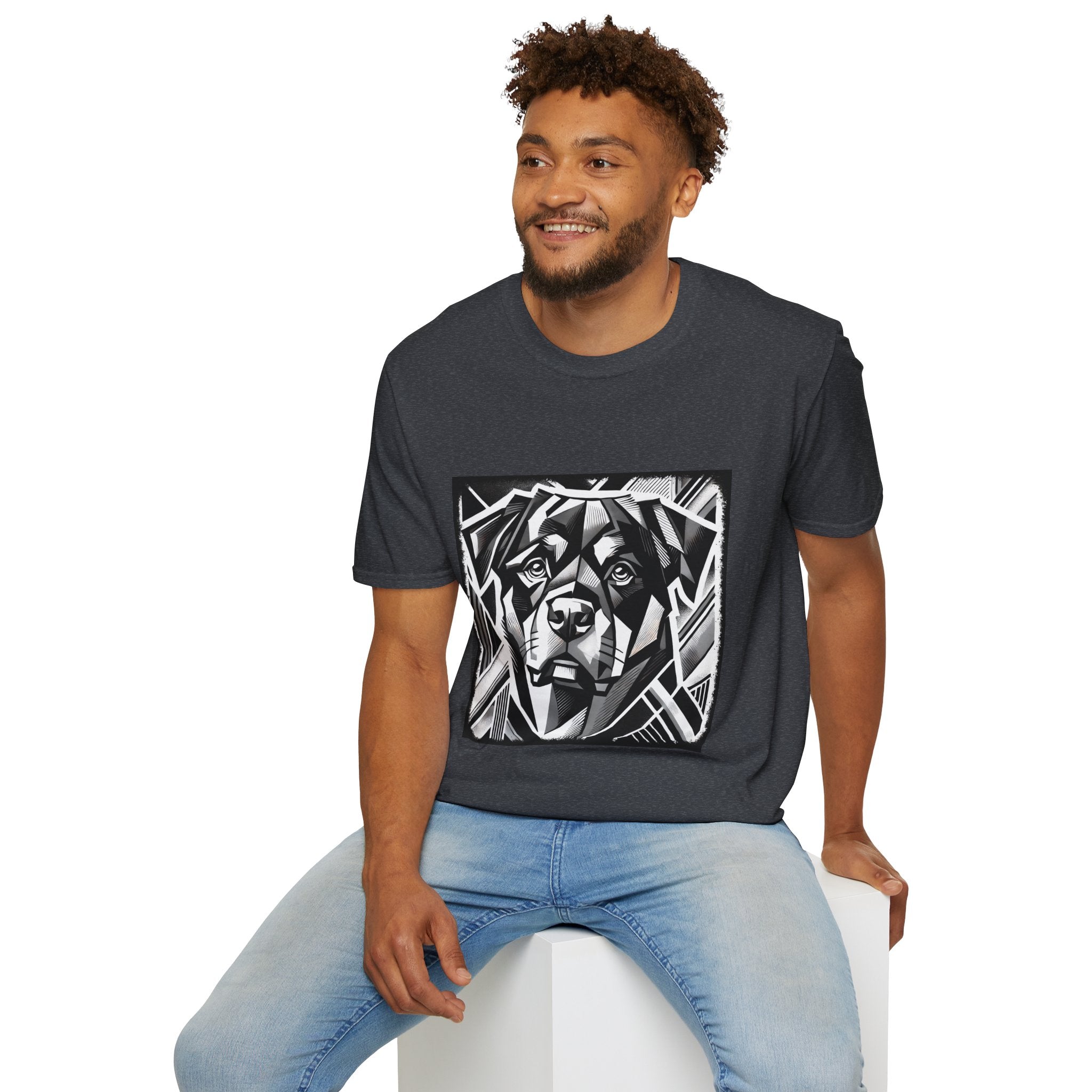 Rottweiler Geometric | Unisex Dog T-Shirt