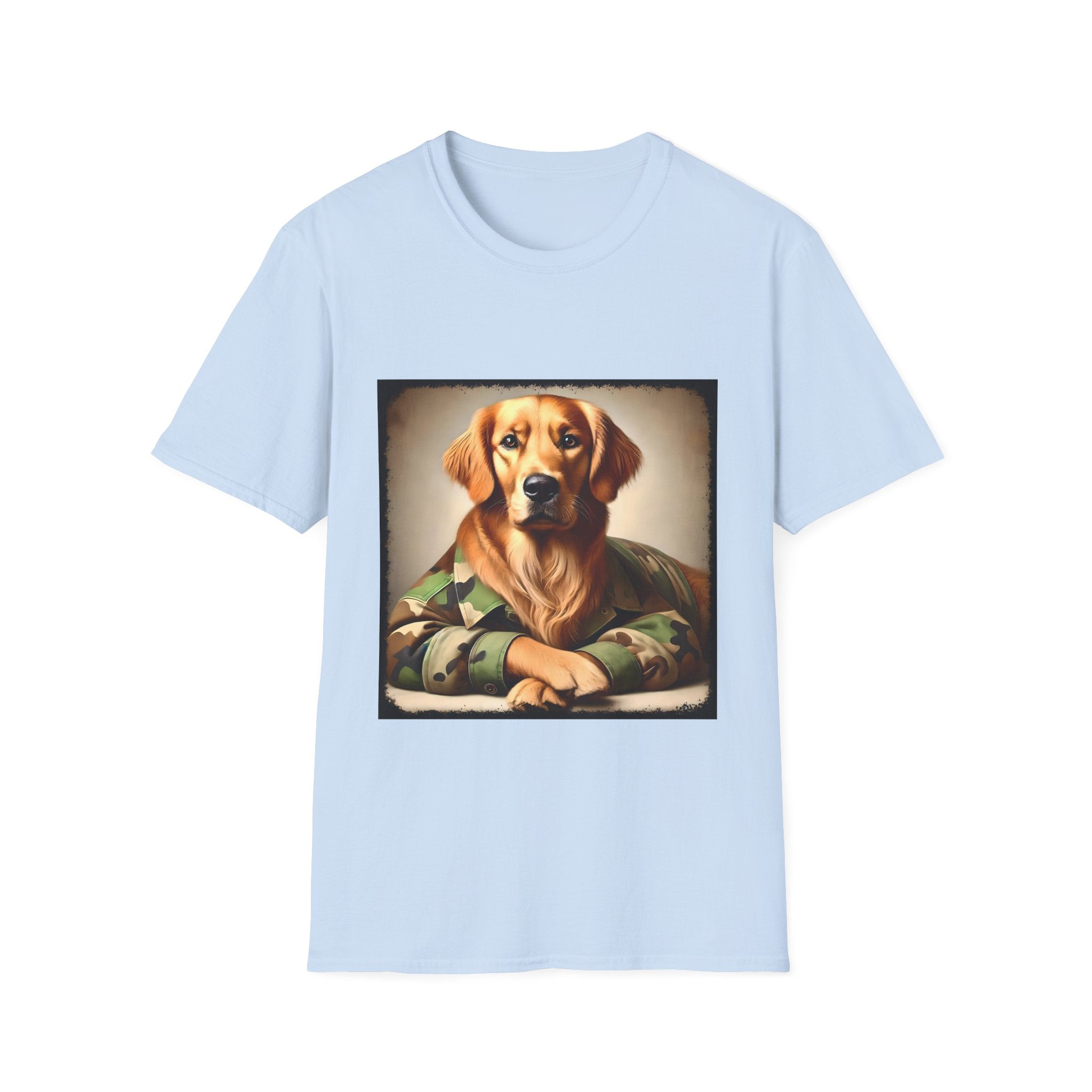 Golden Retriever Bark Battalion | Unisex Dog T-Shirt