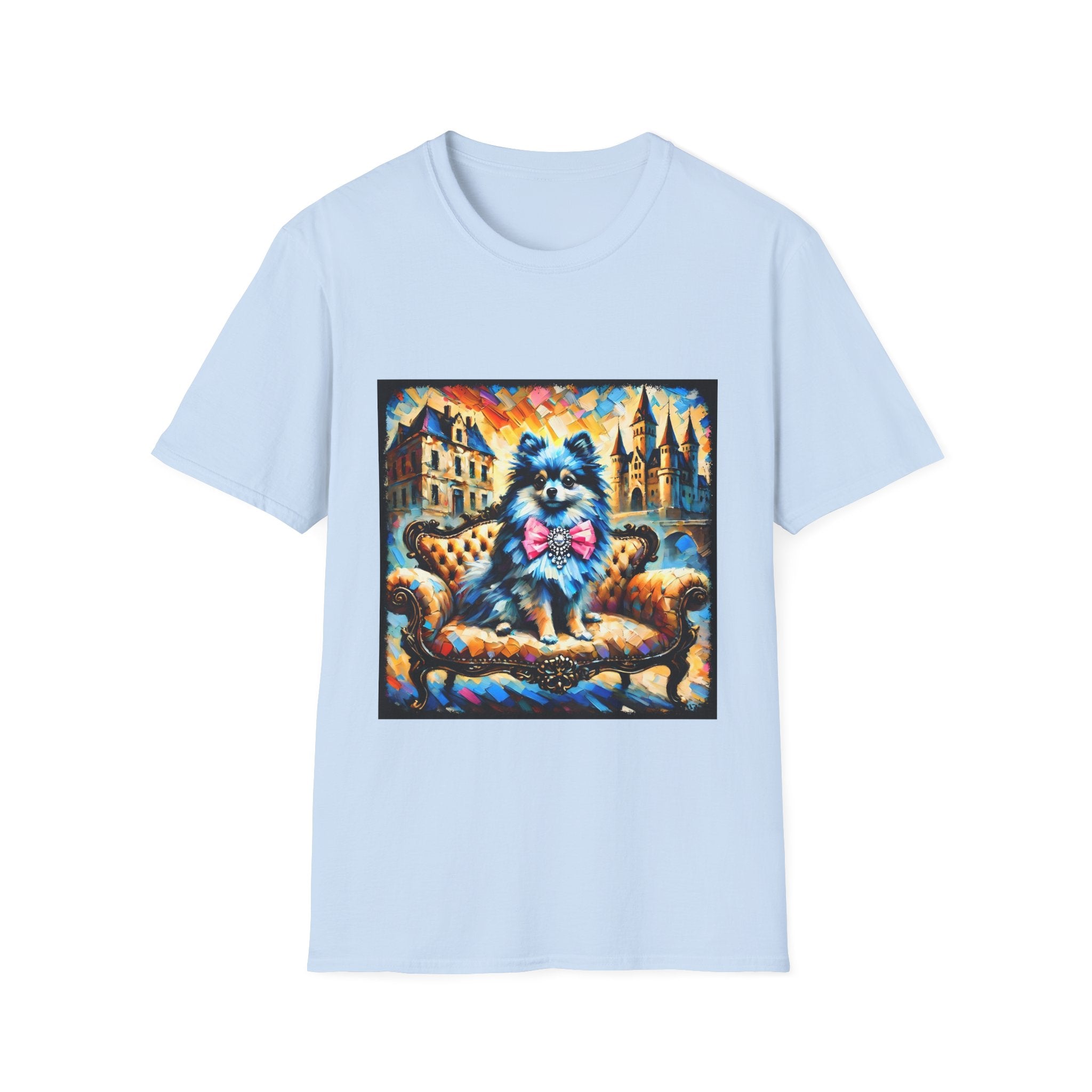 Pomeranian Blue Diamond Classic | Unisex Dog T-Shirt
