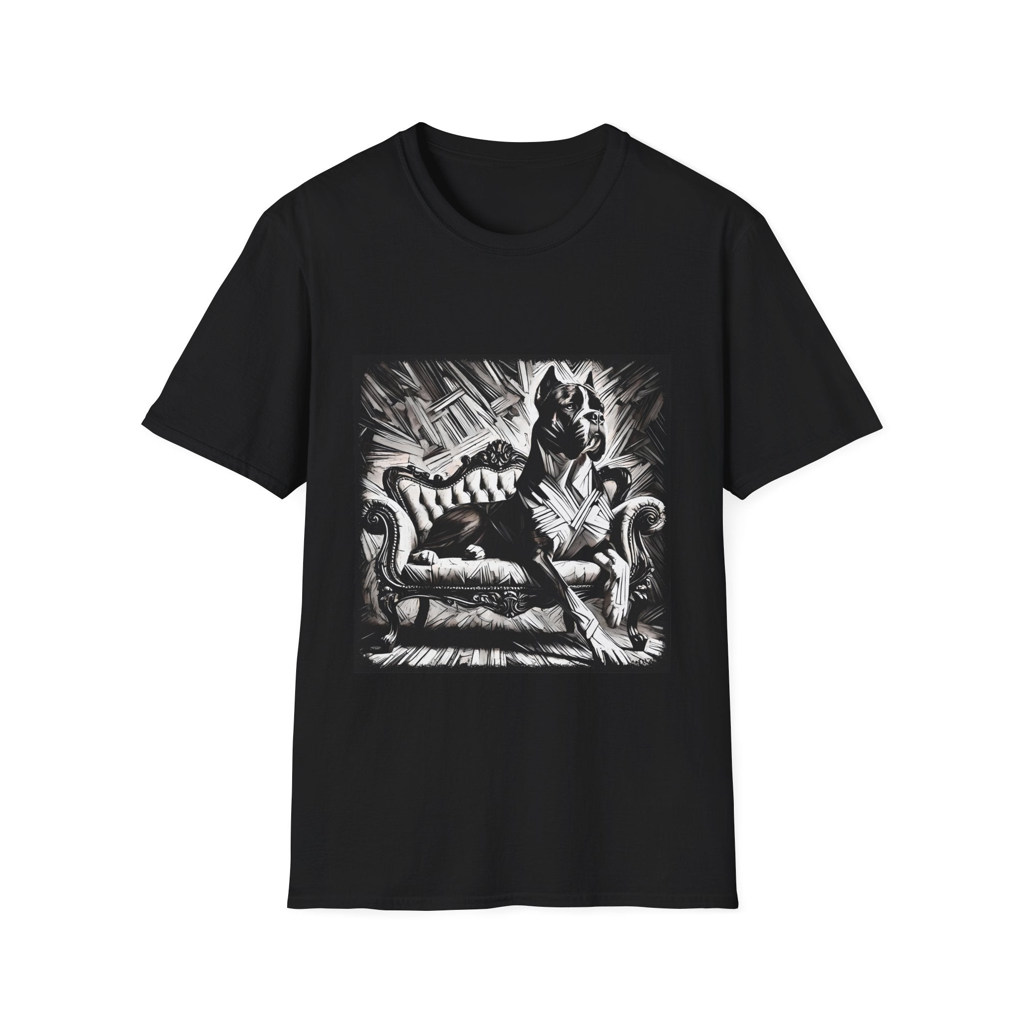 Cane Corso B&W Bold | Unisex Dog T-Shirt