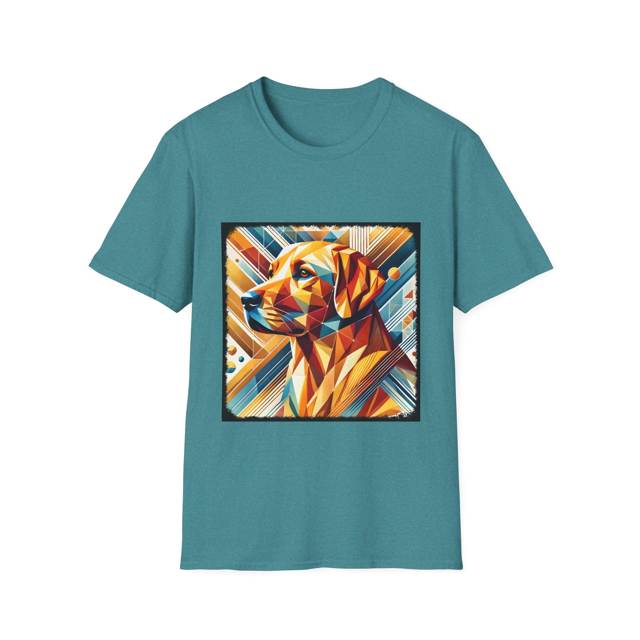 Labrador Retriever Vivid Geometric | Unisex Dog T-Shirt